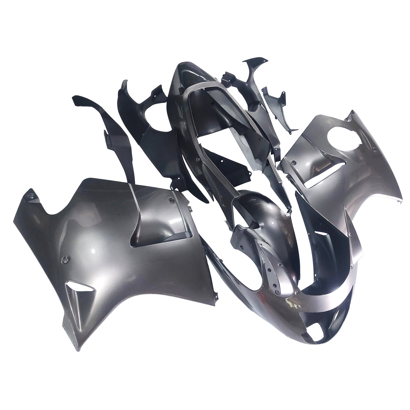 1996-2007 Honda CBR1100XX SuperBlackBird Amotopart Injection Fairing Kit Bodywork ABS #107