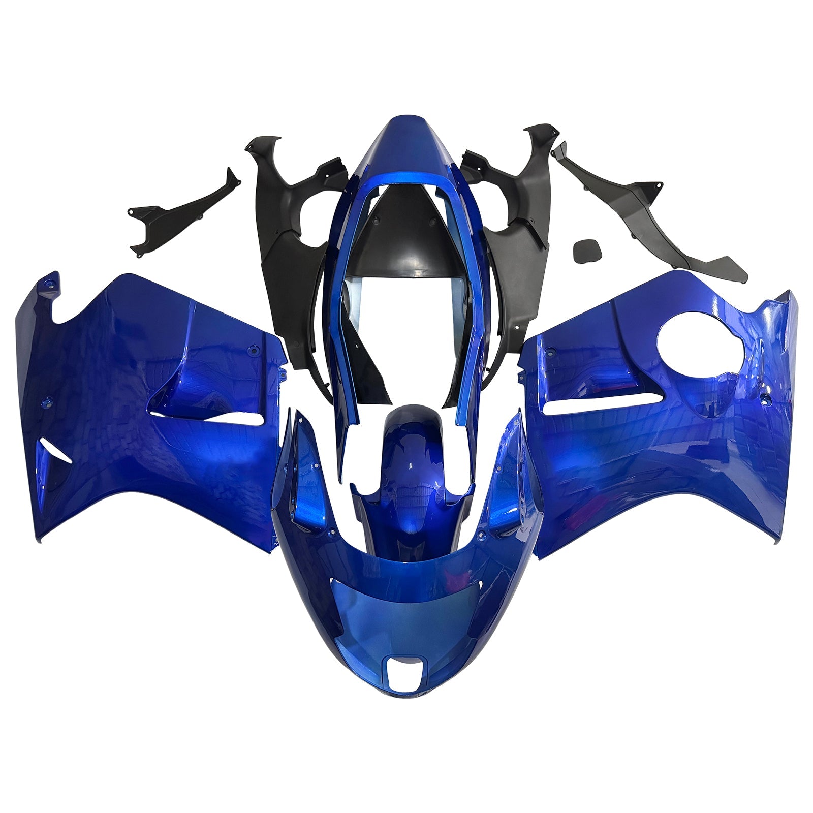 1996-2007 Honda CBR1100XX SuperBlackBird Amotopart Injection Fairing Kit Bodywork ABS #109