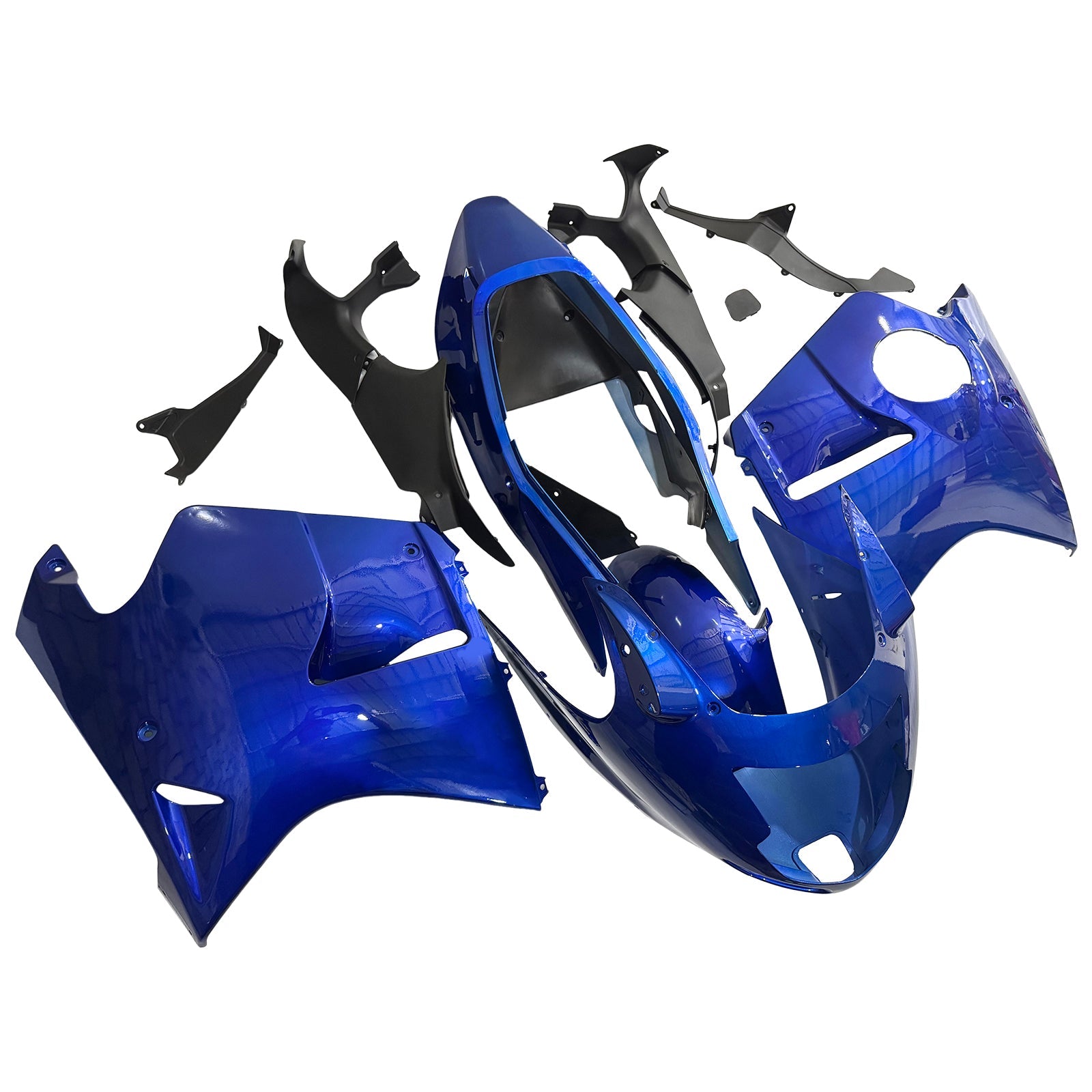 1996-2007 Honda CBR1100XX SuperBlackBird Amotopart Injection Fairing Kit Bodywork ABS #109