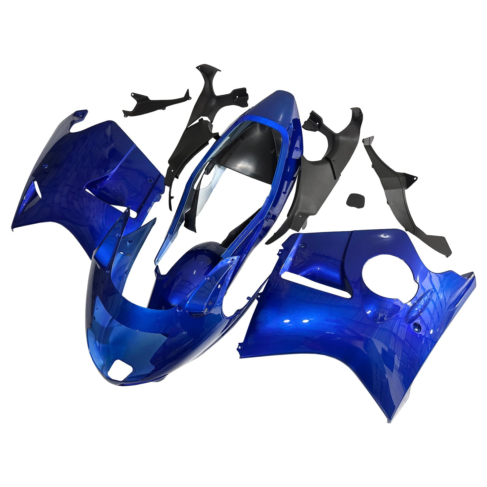 1996-2007 Honda CBR1100XX SuperBlackBird Amotopart Injection Fairing Kit Bodywork ABS #109