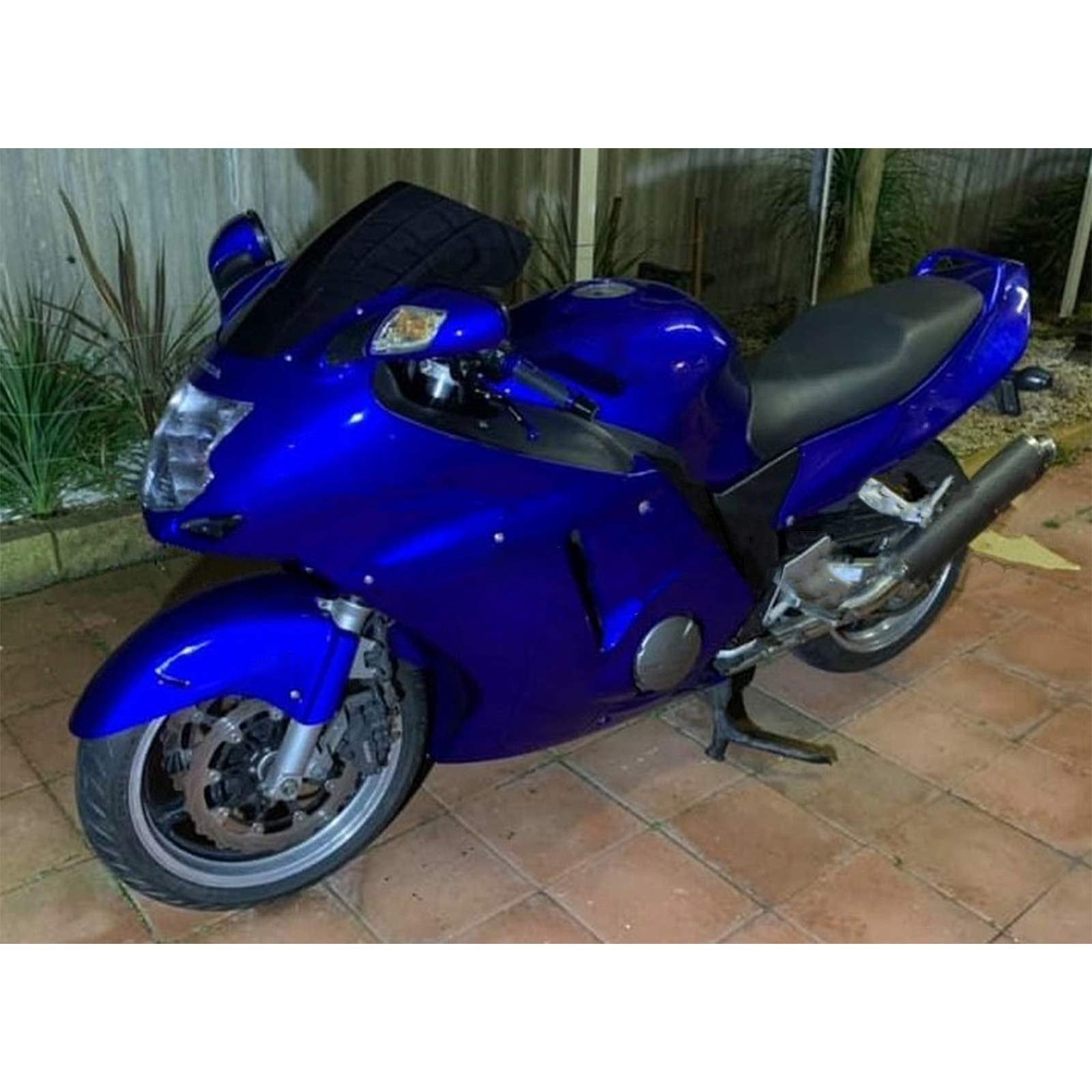 1996-2007 Honda CBR1100XX SuperBlackBird Amotopart Injection Fairing Kit Bodywork ABS #109