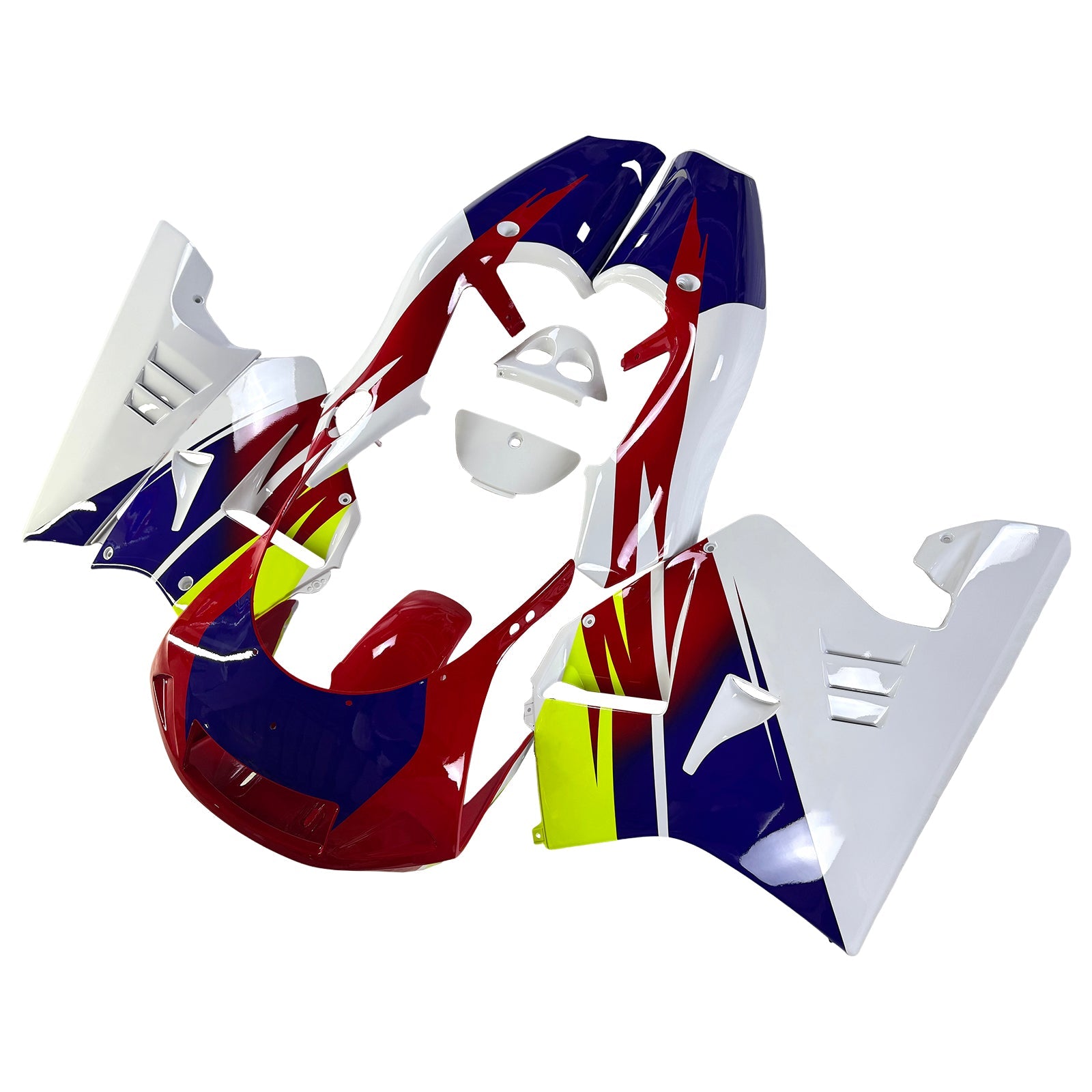 1994-1996 Honda NSR250 PGM-4 Amotopart Injection Fairing Kit Bodywork Plastic ABS #101