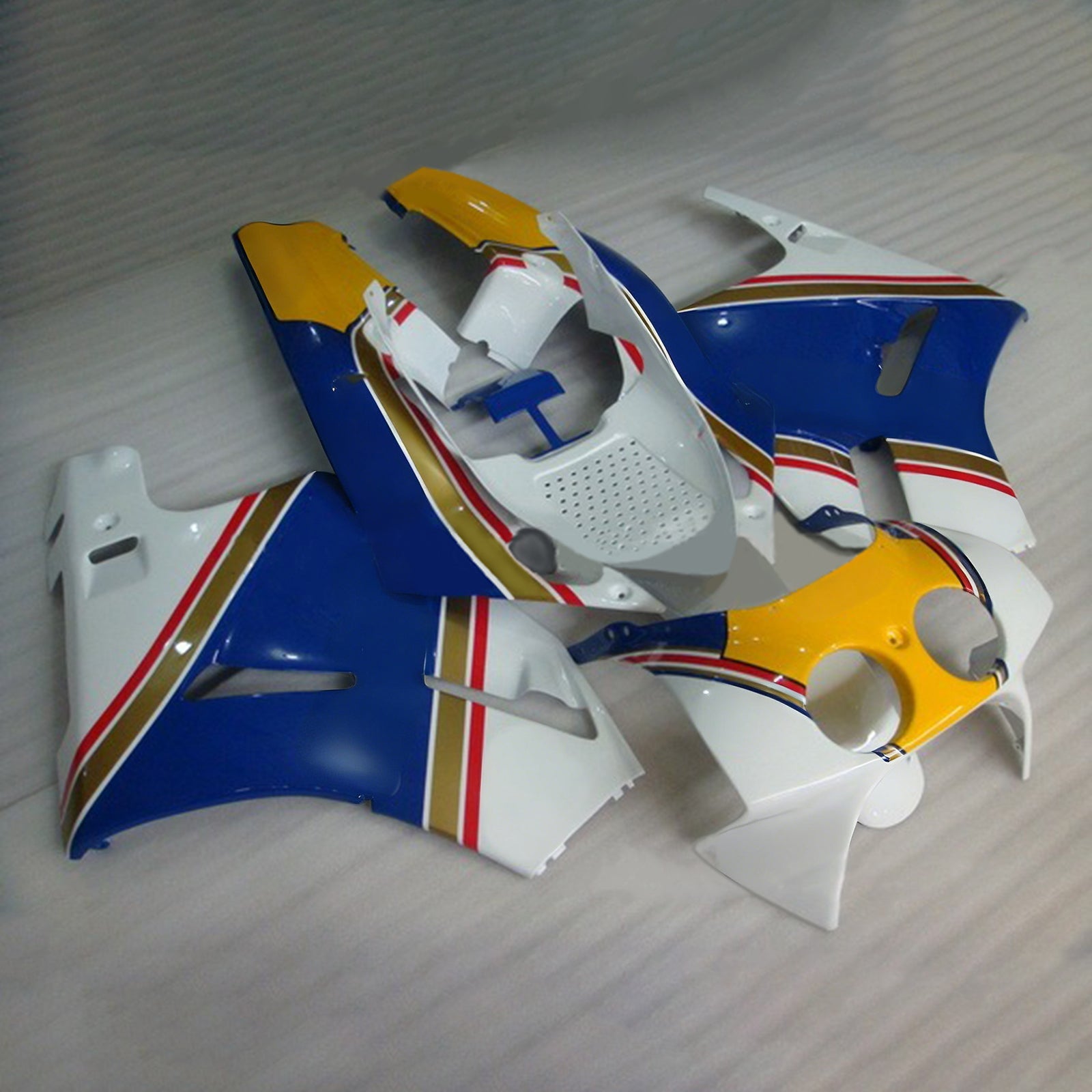 1988-1992 Honda VFR400R NC30 Amotopart Injection Fairing Kit Bodywork Plastic ABS #103