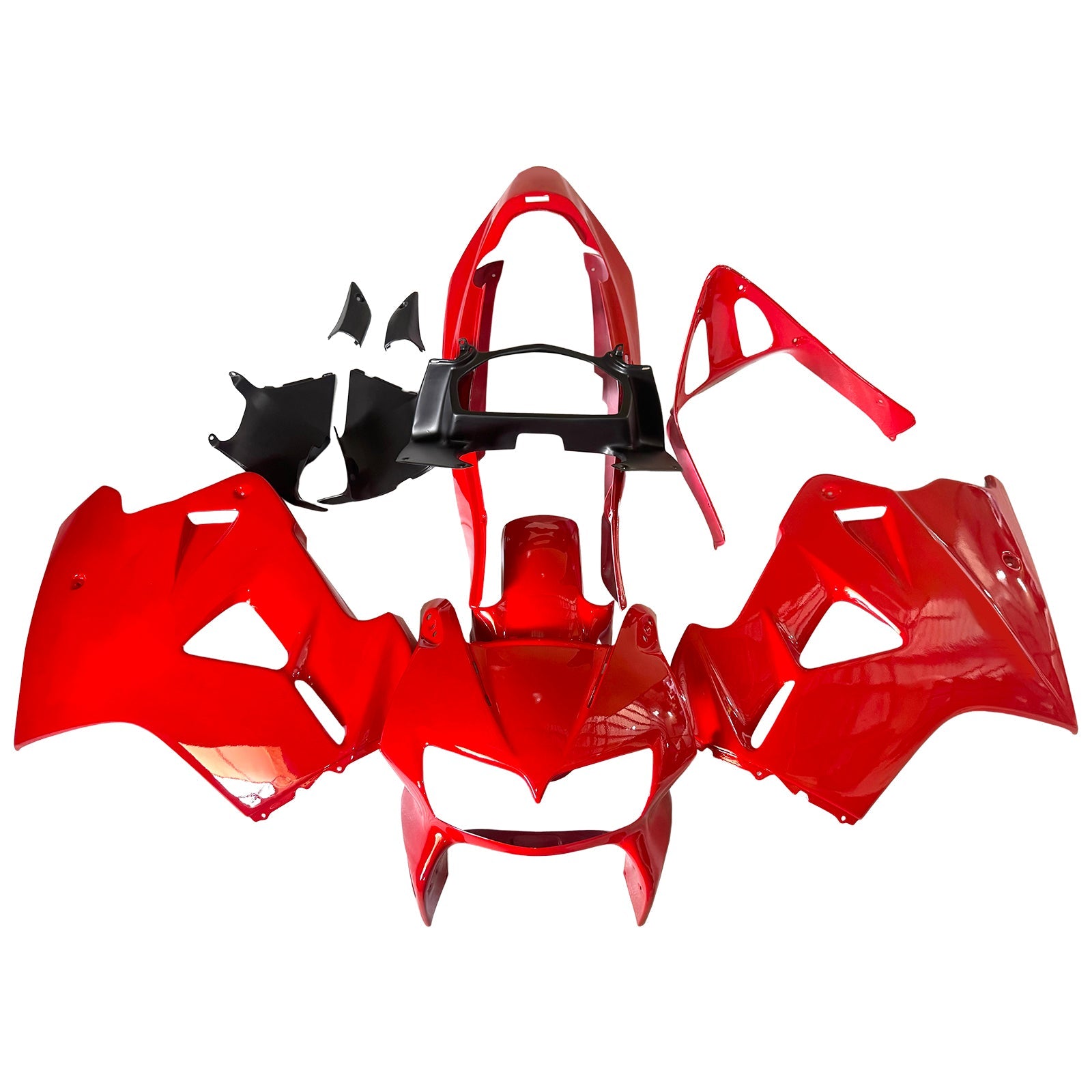 1998-2001 Honda VFR800 Amotopart Injection Fairing Kit Bodywork Plastic ABS #102