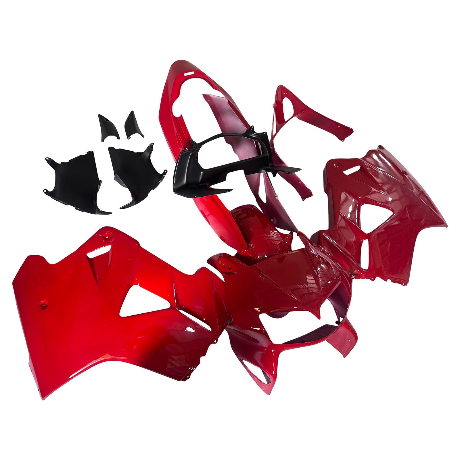 1998-2001 Honda VFR800 Amotopart Injection Fairing Kit Bodywork Plastic ABS #102