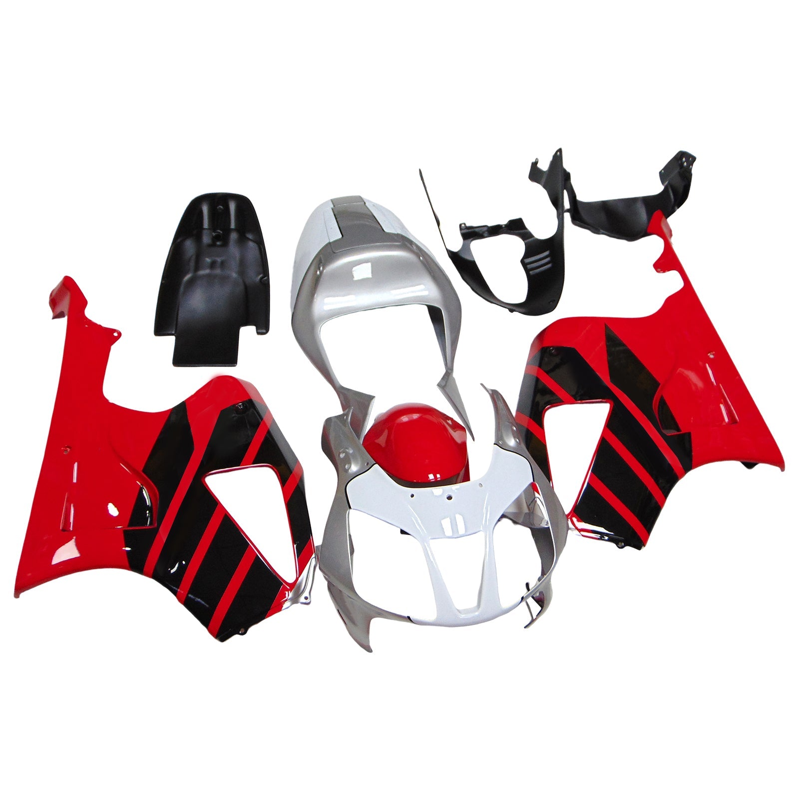 2000-2006 Honda VTR1000 RC51 Amotopart Injection Fairing Kit Bodywork Plastic ABS #104