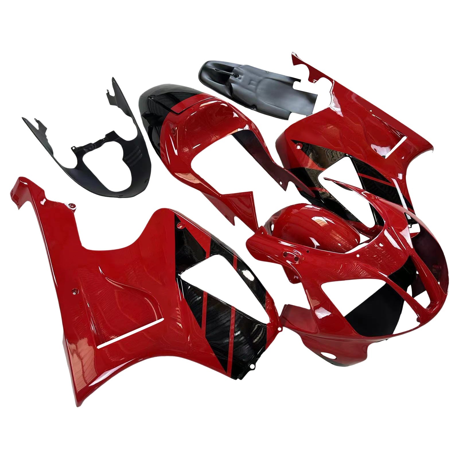 2000-2006 Honda VTR1000 RC51 Amotopart Injection Fairing Kit Bodywork Plastic ABS #106