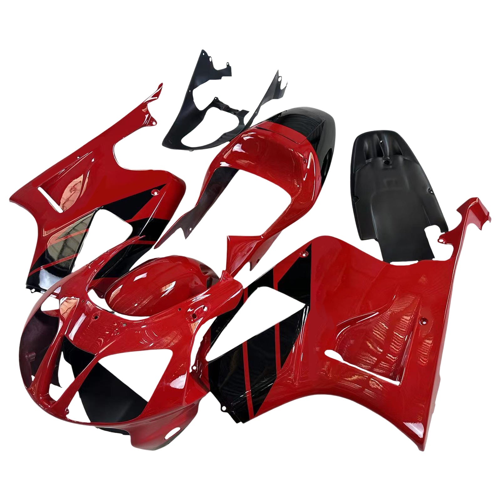 2000-2006 Honda VTR1000 RC51 Amotopart Injection Fairing Kit Bodywork Plastic ABS #106