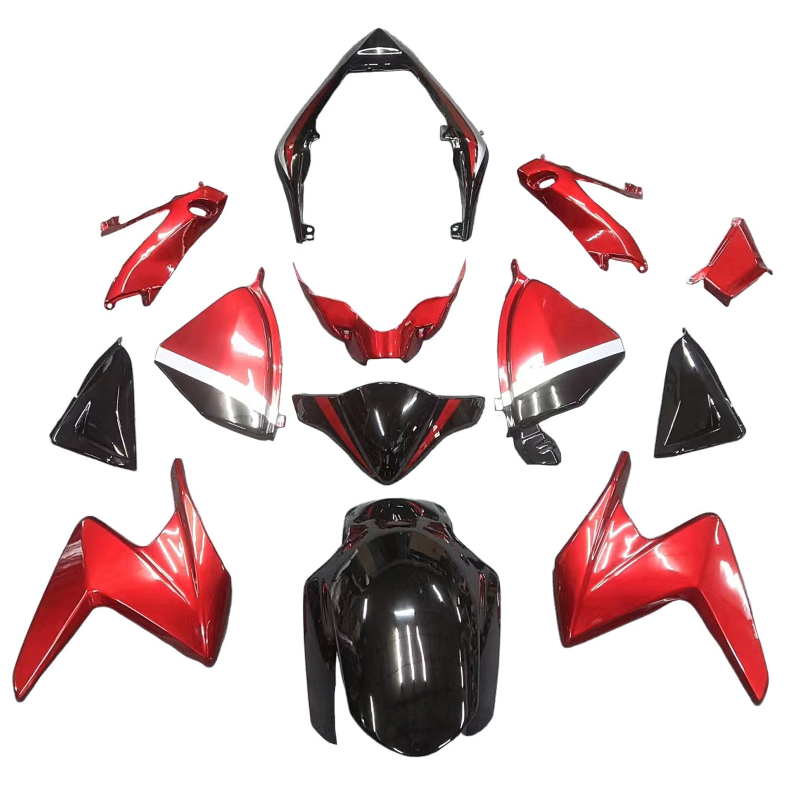 2008-2015 Honda CB1000R Injection Fairing Kit Bodywork Plastic ABS #104