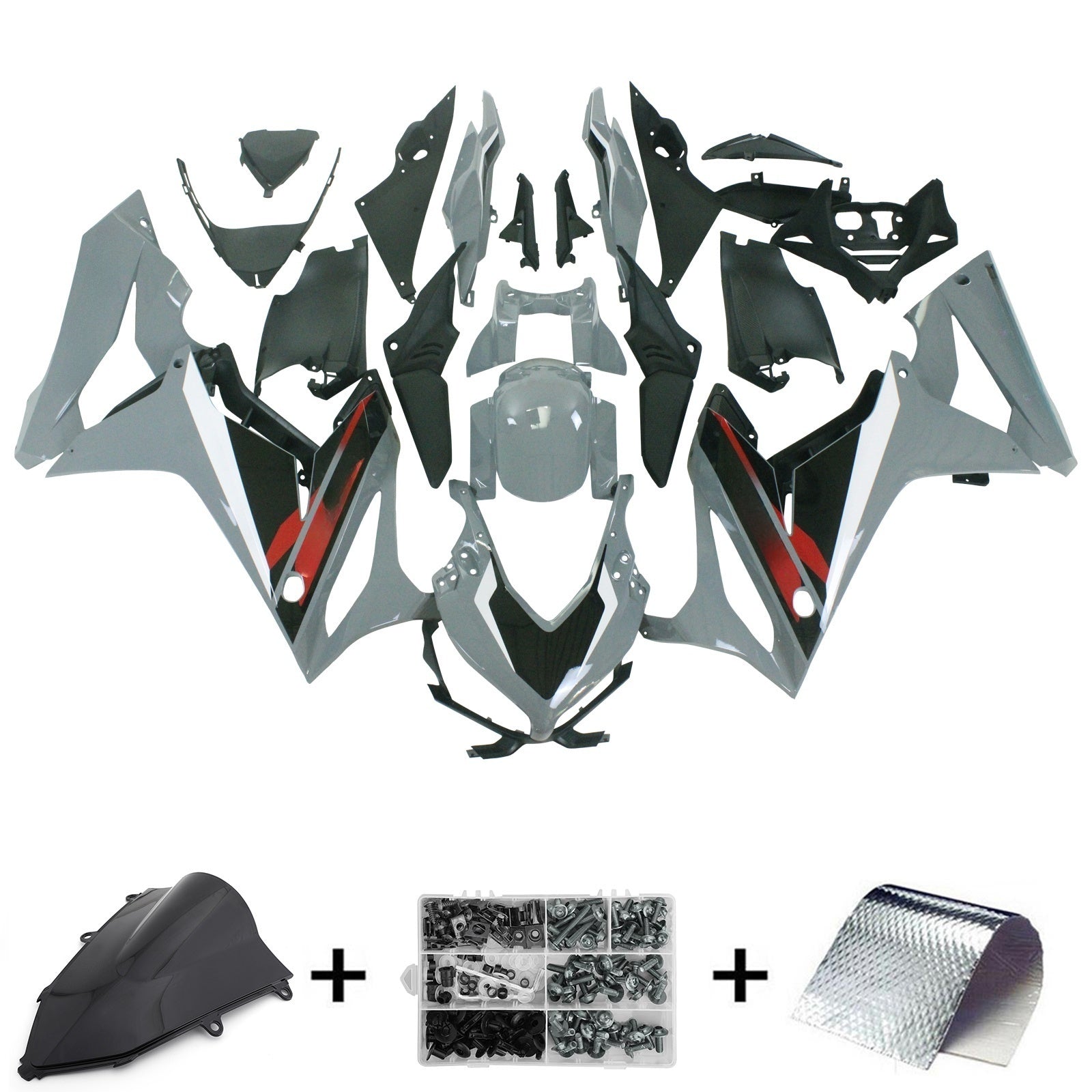 2021-2023 Honda CBR650R Amotopart Injection Fairing Kit Bodywork Plastic ABS #101