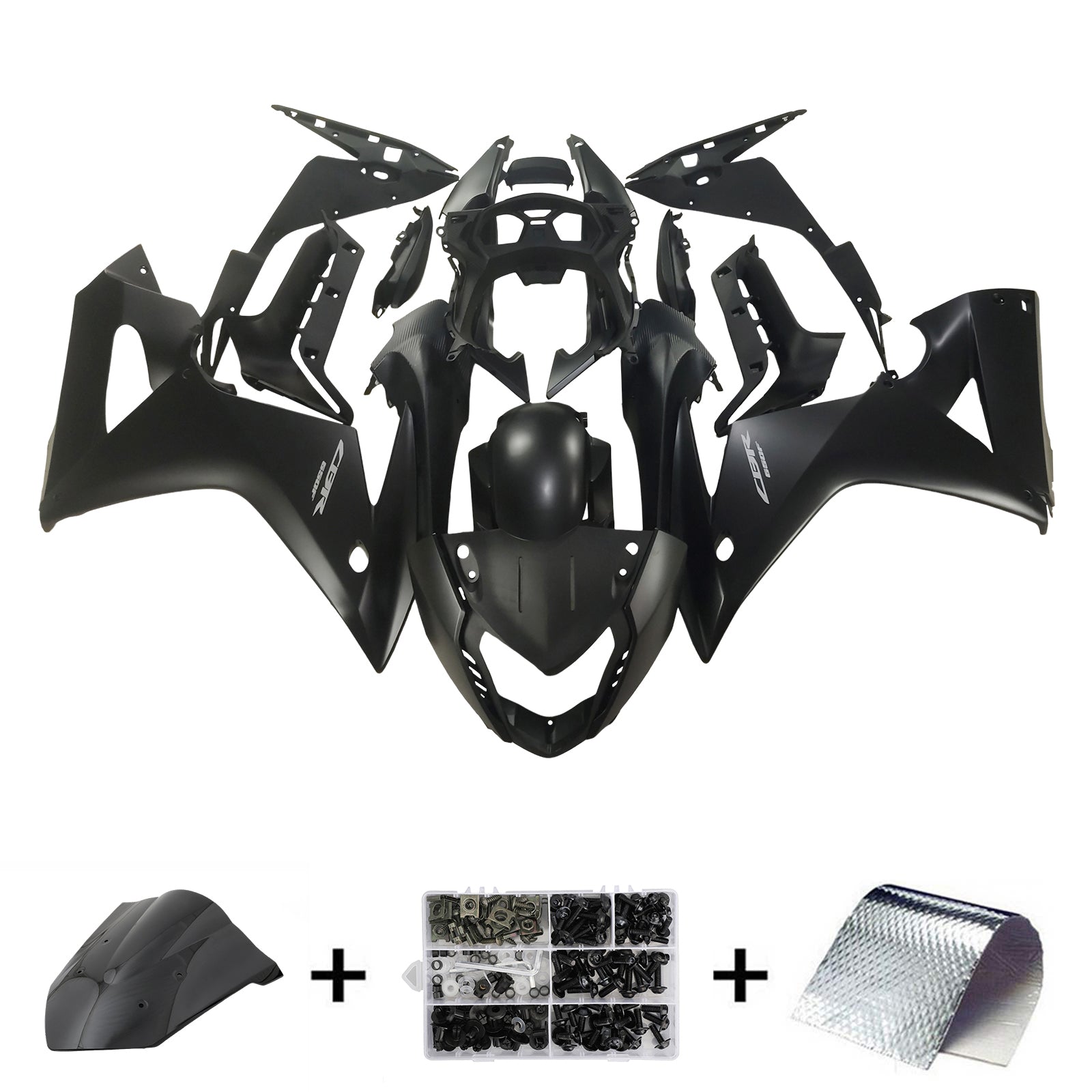 2014-2019 Honda CBR650F Amotopart Injection Fairing Kit Bodywork Plastic ABS #103