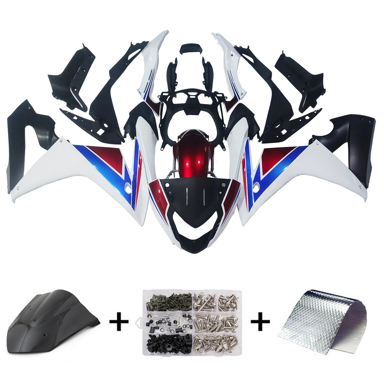 2014-2019 Honda CBR650F Amotopart Injection Fairing Kit Bodywork Plastic ABS #105