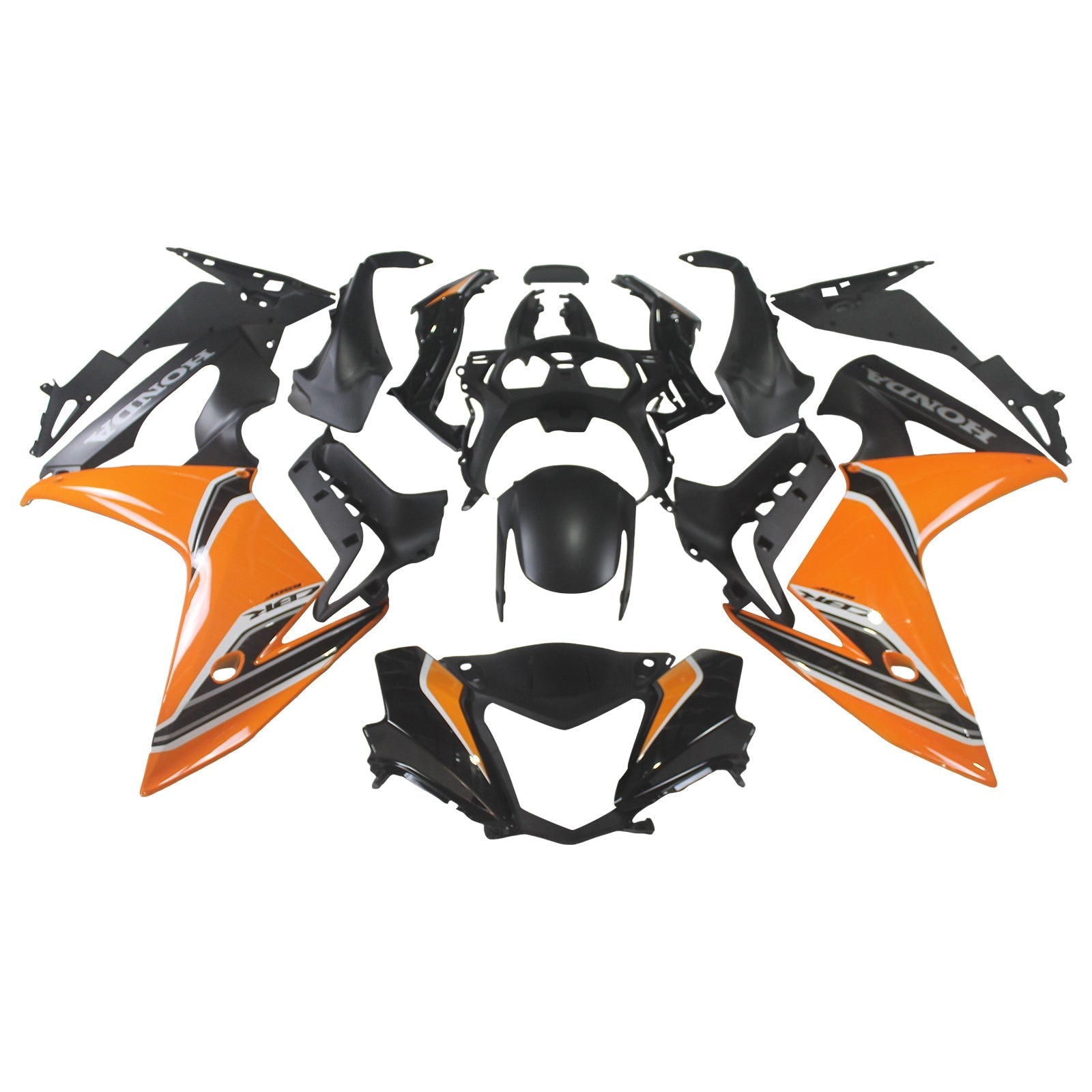 2014-2019 Honda CBR650F Amotopart Injection Fairing Kit Bodywork Plastic ABS #108
