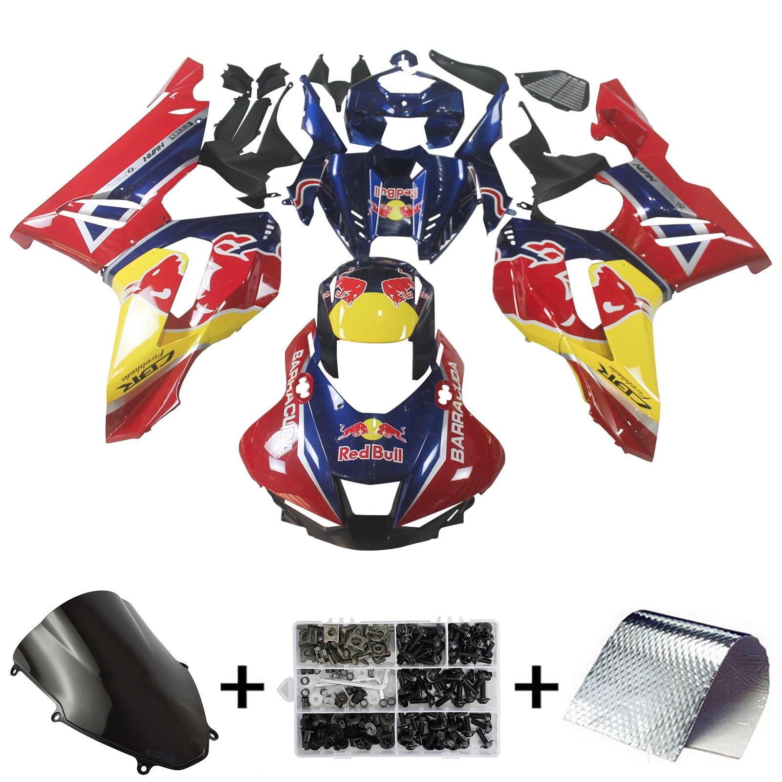 2020-2025 Honda CBR1000RR-R Injection Fairing Kit Bodywork Plastic ABS #108