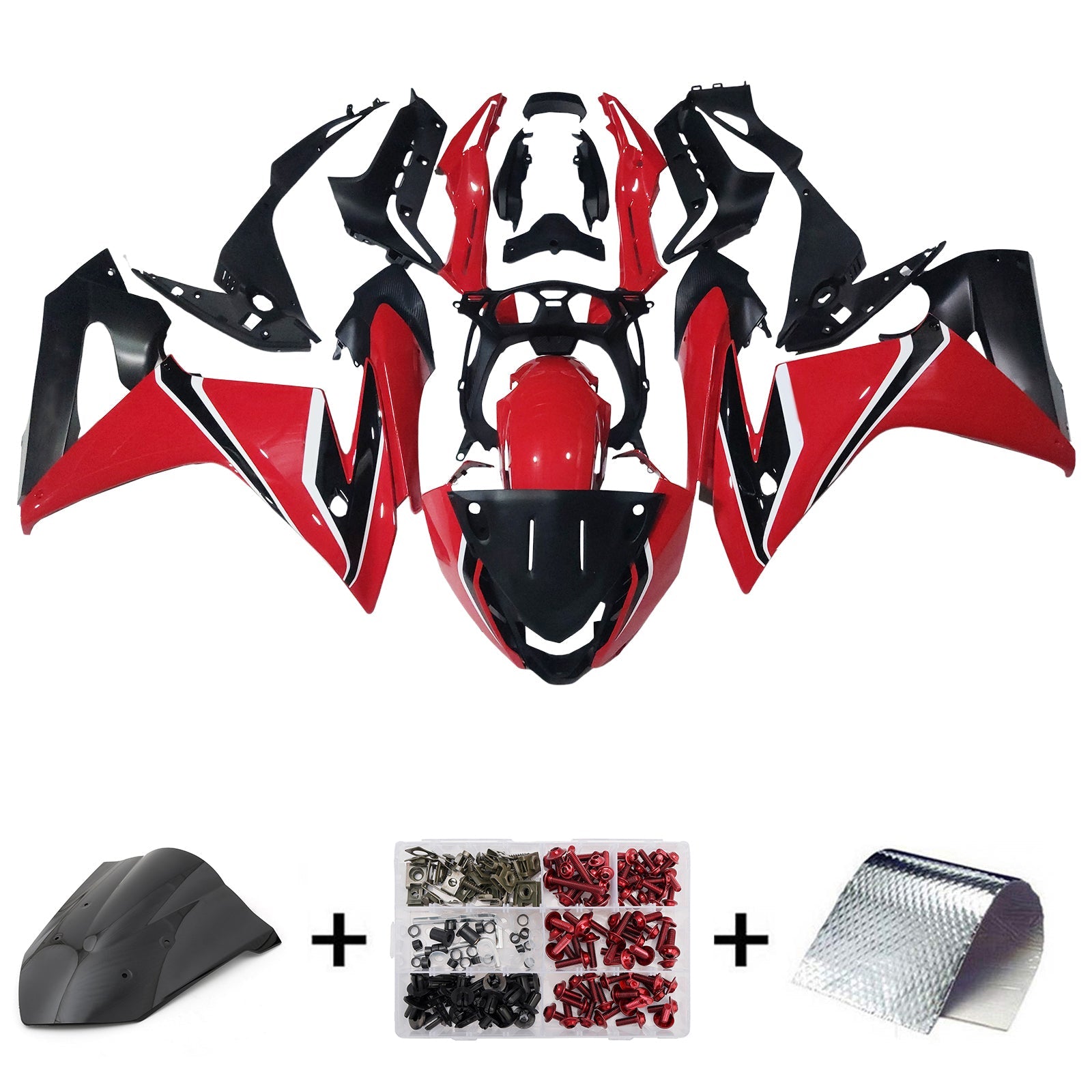 2017-2019 Honda CBR650F Injection Fairing Kit Bodywork Plastic ABS #107