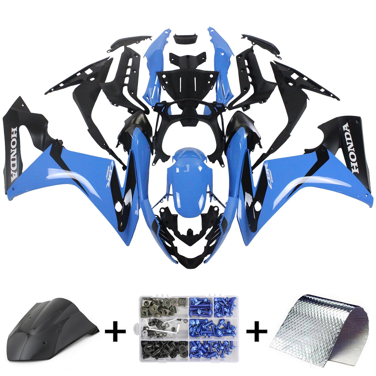 2017-2019 Honda CBR650F Injection Fairing Kit Bodywork Plastic ABS #111