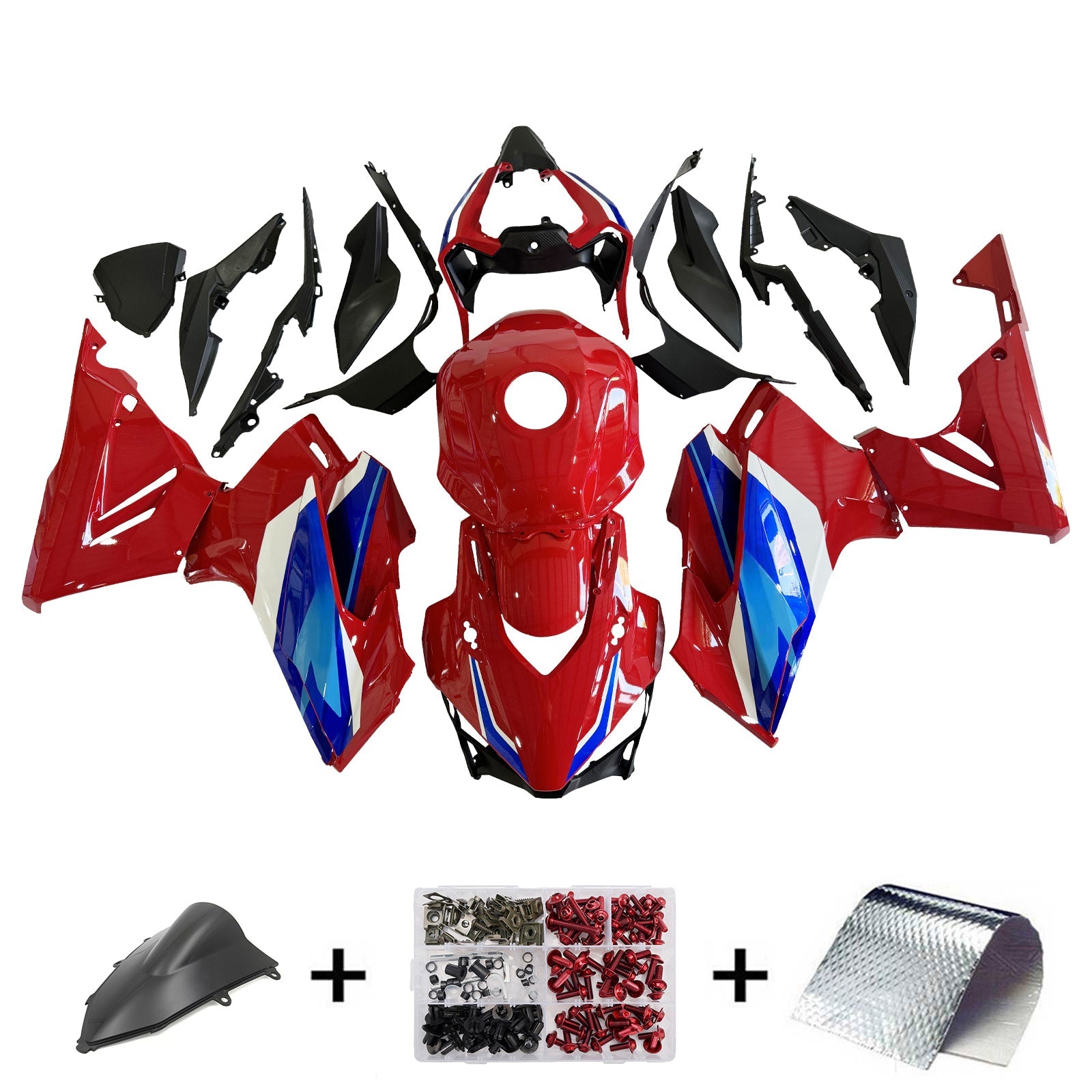 Injection Fairing Kit Bodywork Plastic ABS For Honda CBR400R CBR500R 2024-2026