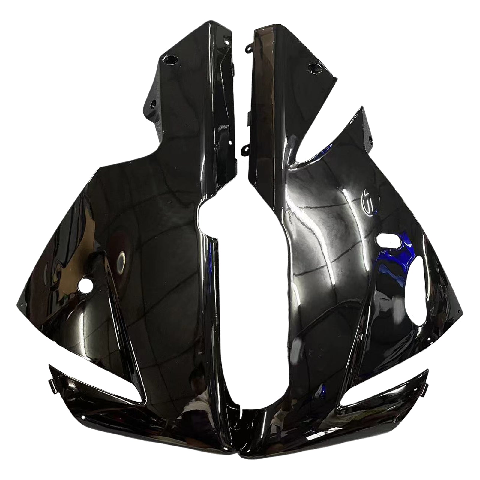 2004-2005 Kawasaki Zx10R Fairing Glossy Black Fairing Kit