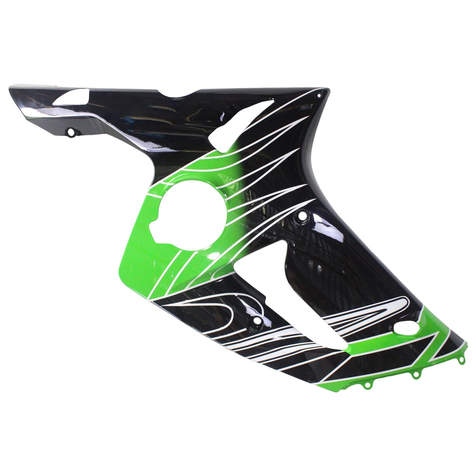 2003-2004 Kawasaki ZX6R 636 Amotopart Injection Fairing Kit Bodywork Plastic ABS #112