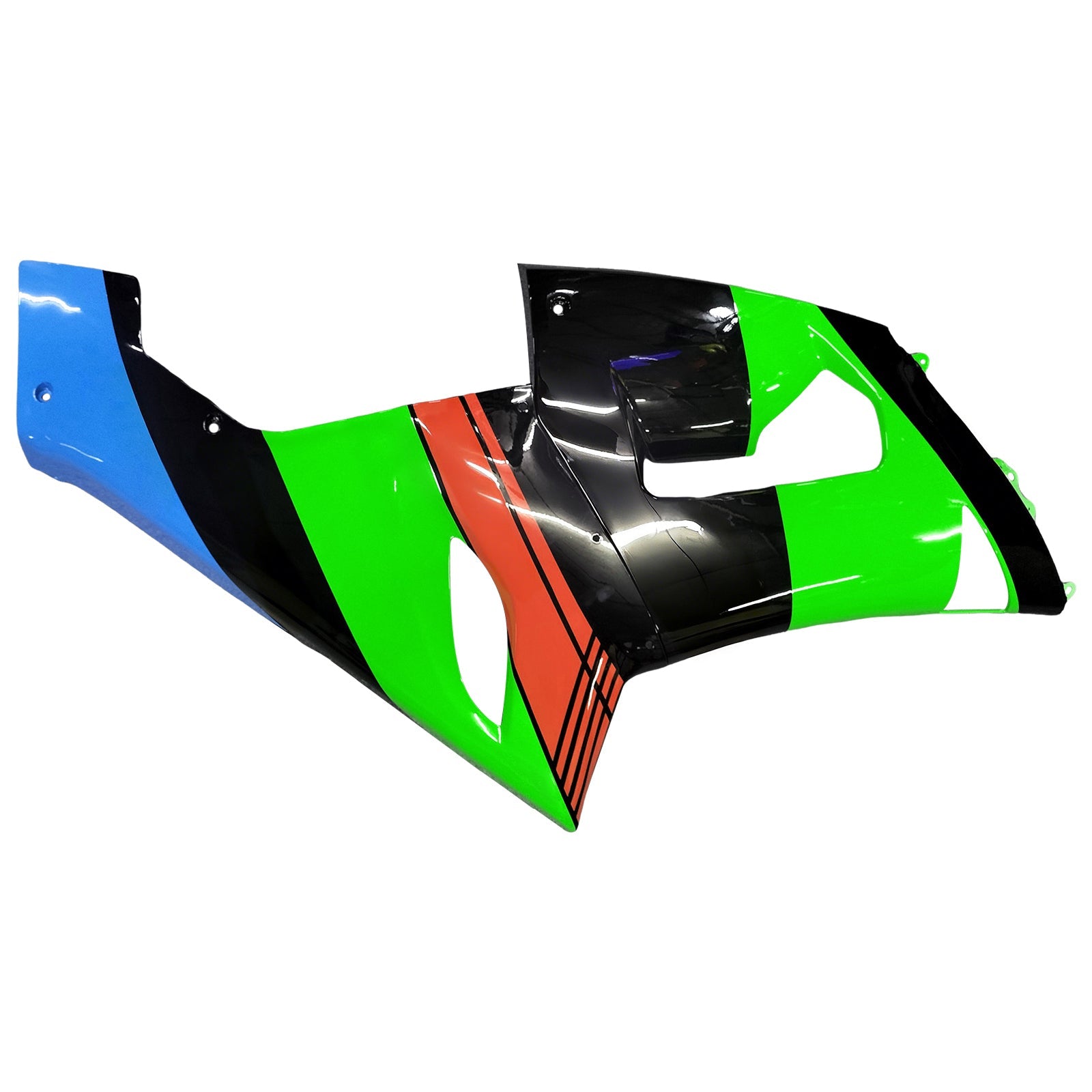 2005-2006 Kawasaki ZX6R 636 Amotopart Injection Fairing Kit Bodywork Plastic ABS #129