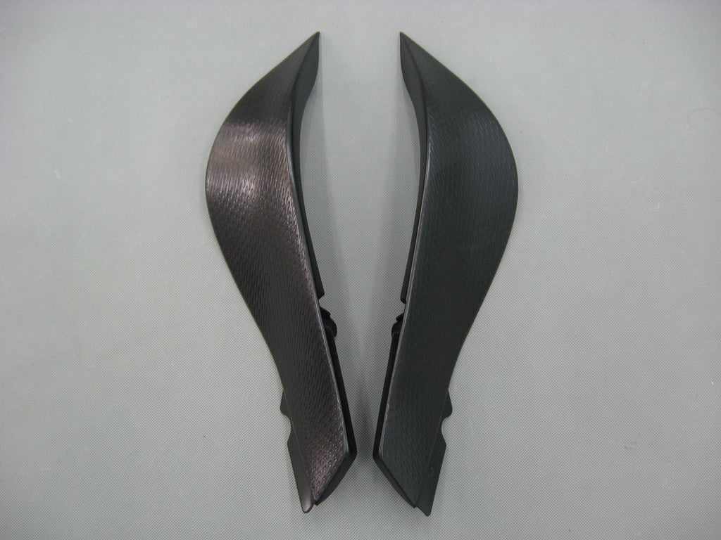 2007-2008 Kawasaki ZX6R ZX636 Amotopart Fairings Black White West Ninja Racing Customs Fairing