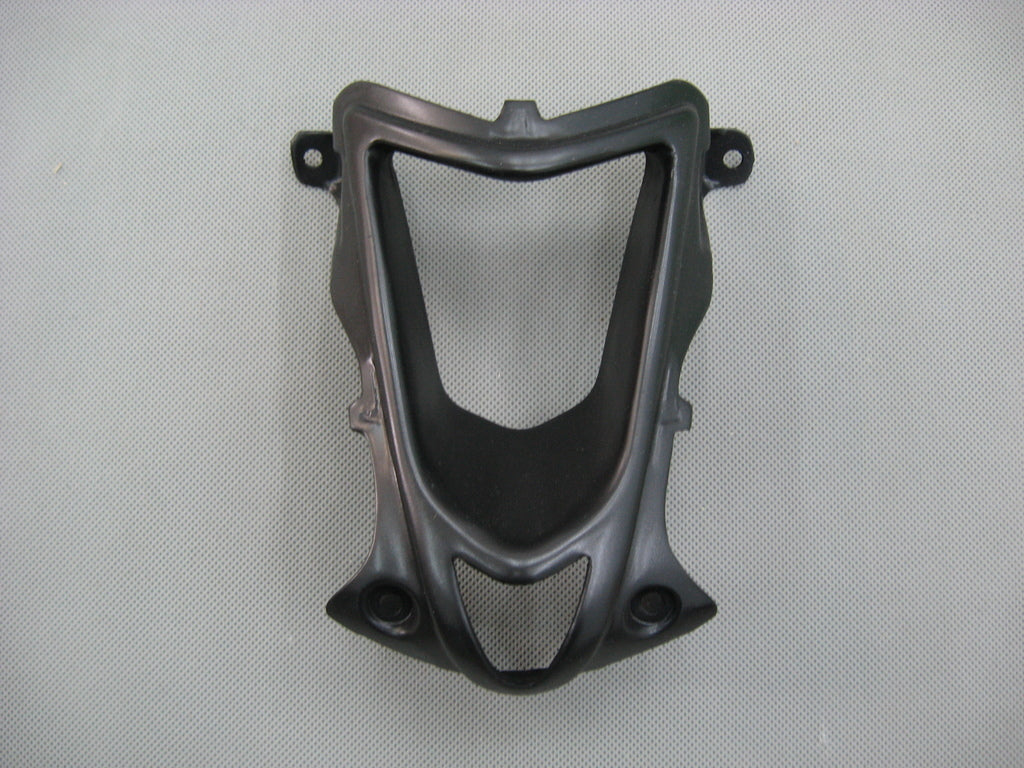 2007-2008 Kawasaki ZX6R ZX636 Amotopart Fairings Black White West Ninja Racing Customs Fairing