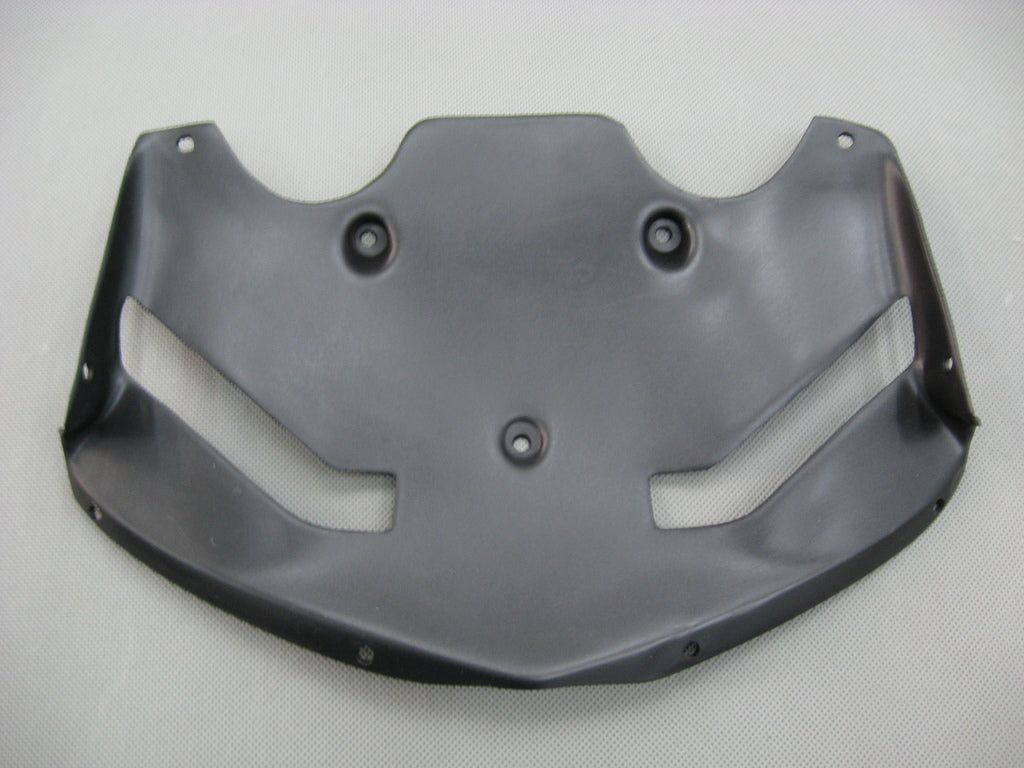 2007-2008 Kawasaki ZX6R ZX636 Amotopart Fairings Black White West Ninja Racing Customs Fairing