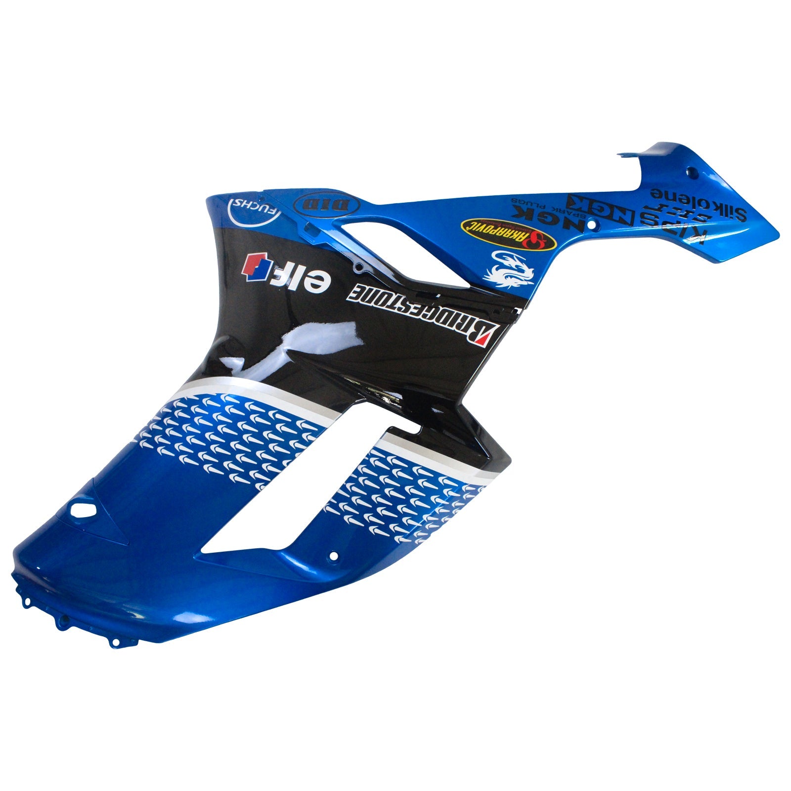 2007-2008 Kawasaki ZX6R 636 Amotopart Injection Fairing Kit Bodywork Plastic ABS #132