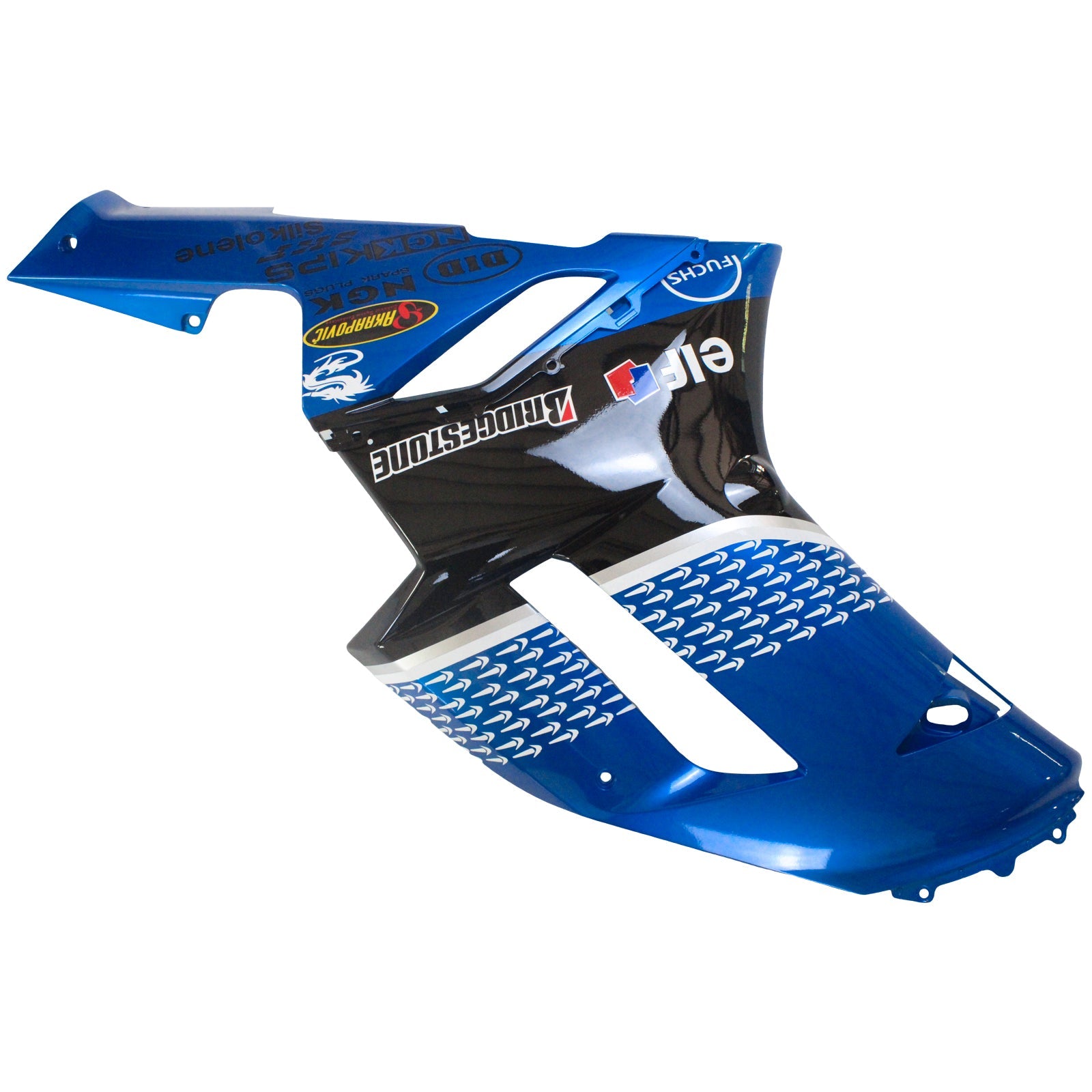 2007-2008 Kawasaki ZX6R 636 Amotopart Injection Fairing Kit Bodywork Plastic ABS #132