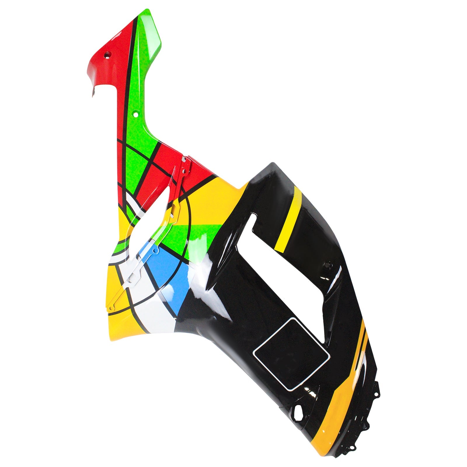 2007-2008 Kawasaki ZX6R 636 Amotopart Injection Fairing Kit Bodywork Plastic ABS #134