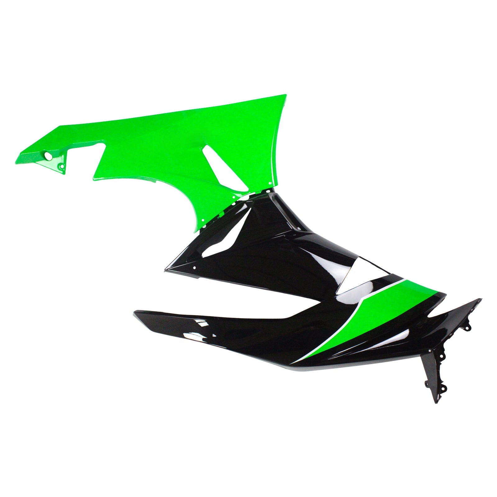 2009-2012 Kawasaki ZX6R 636 Amotopart Injection Fairing Kit Bodywork Plastic ABS #104