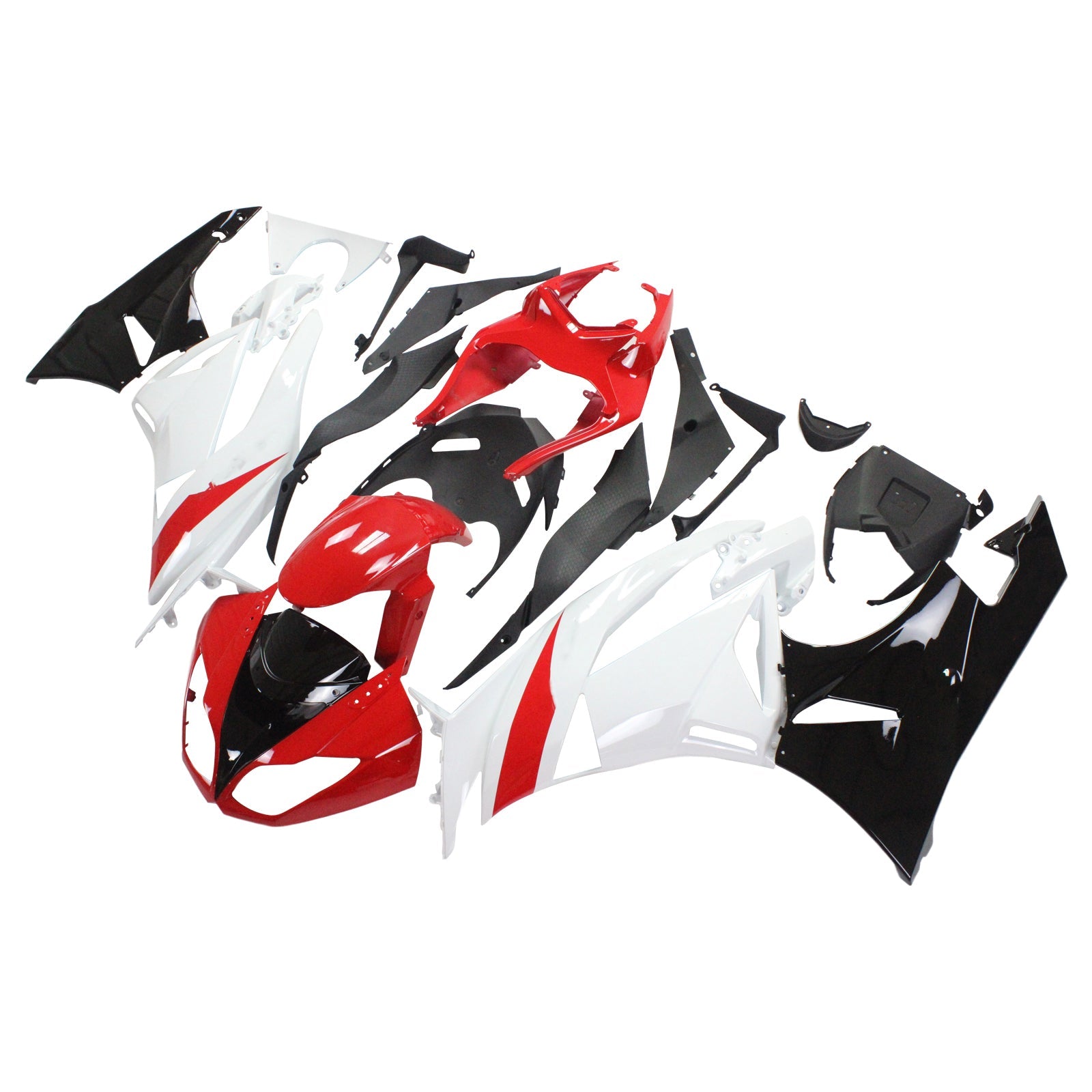 2009-2012 Kawasaki ZX6R 636 Fairing Kit Bodywork Plastic ABS