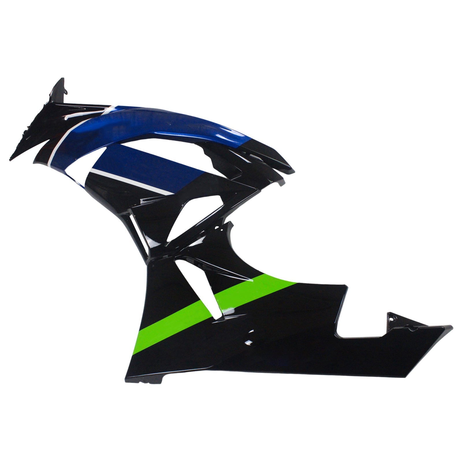 2009-2012 Kawasaki ZX6R 636 Amotopart Injection Fairing Kit Bodywork Plastic ABS #115