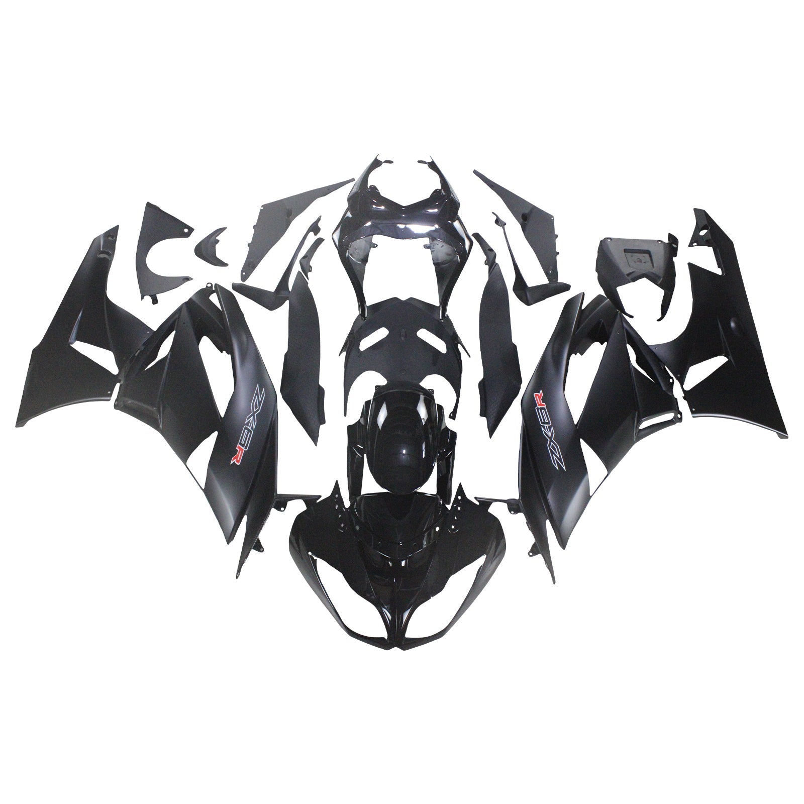 2009-2012 Kawasaki ZX6R 636 Fairing Kit Bodywork Plastic ABS