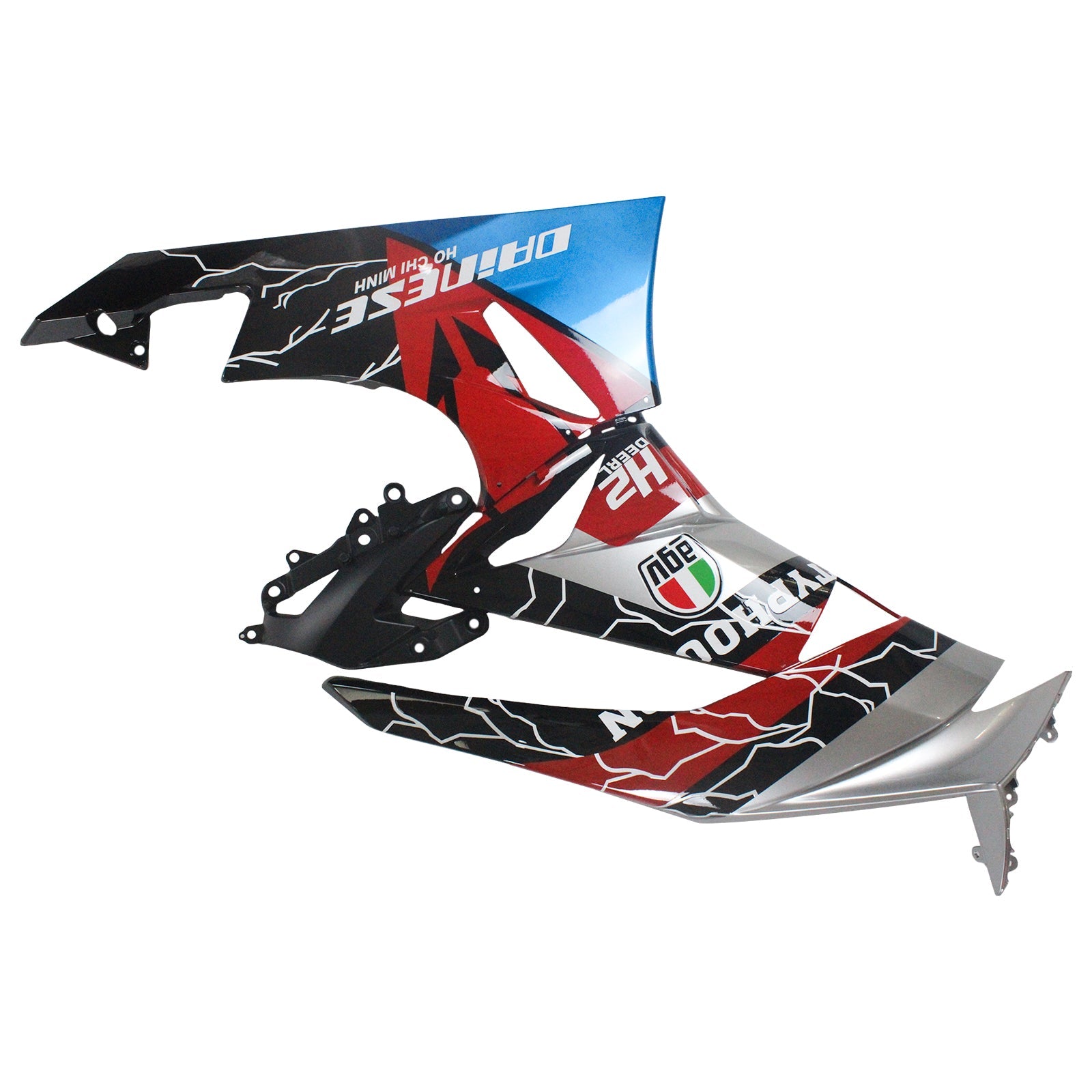 2009-2012 Kawasaki ZX6R 636 Fairing Kit Bodywork Plastic ABS