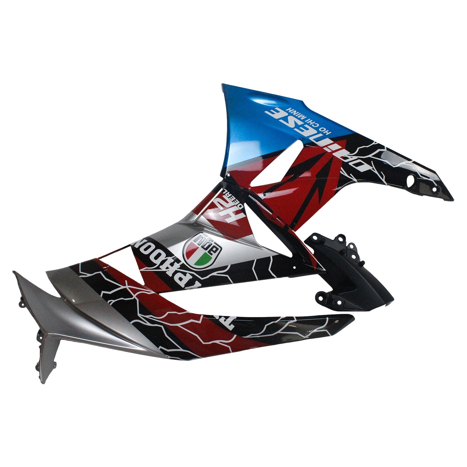 2009-2012 Kawasaki ZX6R 636 Fairing Kit Bodywork Plastic ABS