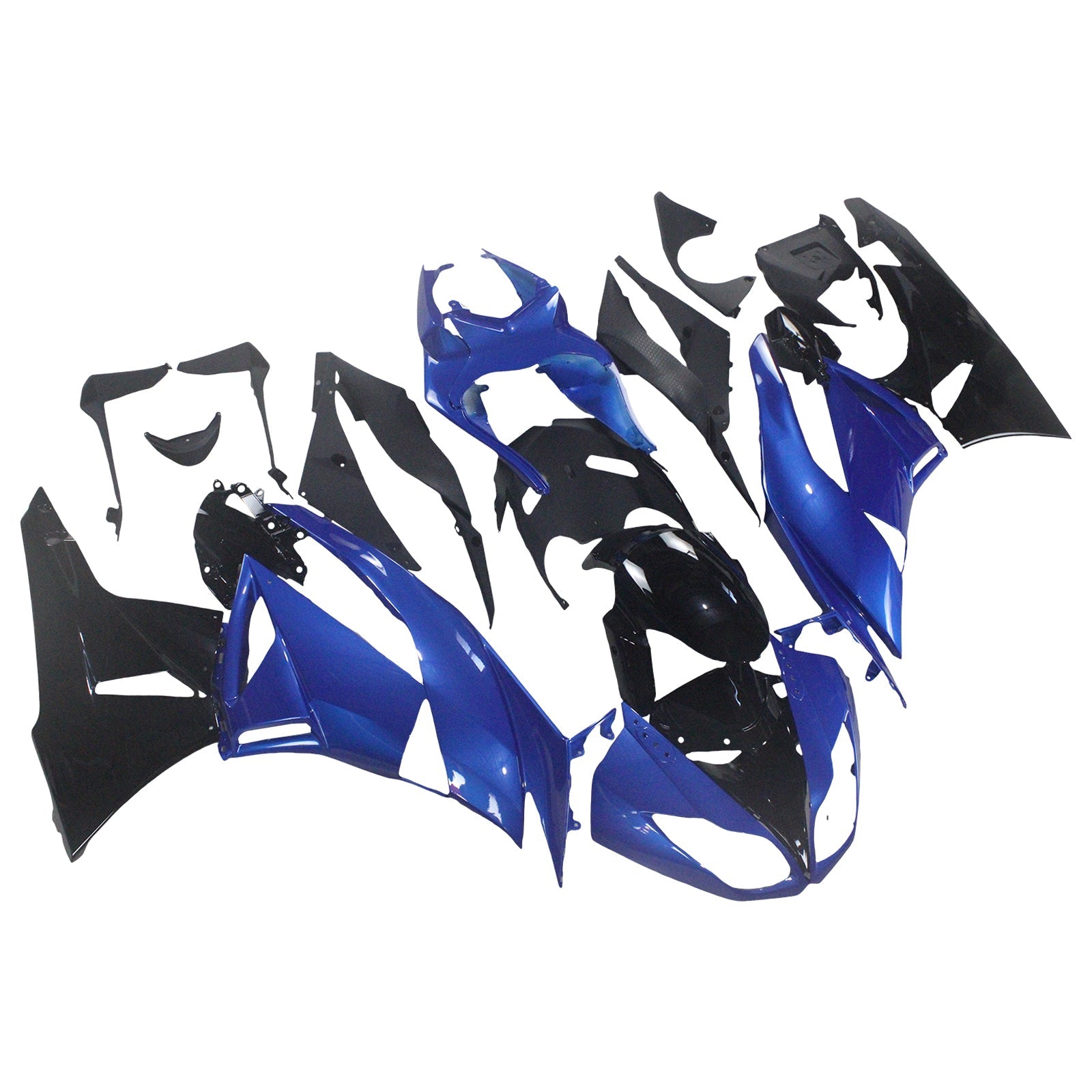 2009-2012 Kawasaki ZX6R 636 Fairing Kit Bodywork Plastic ABS