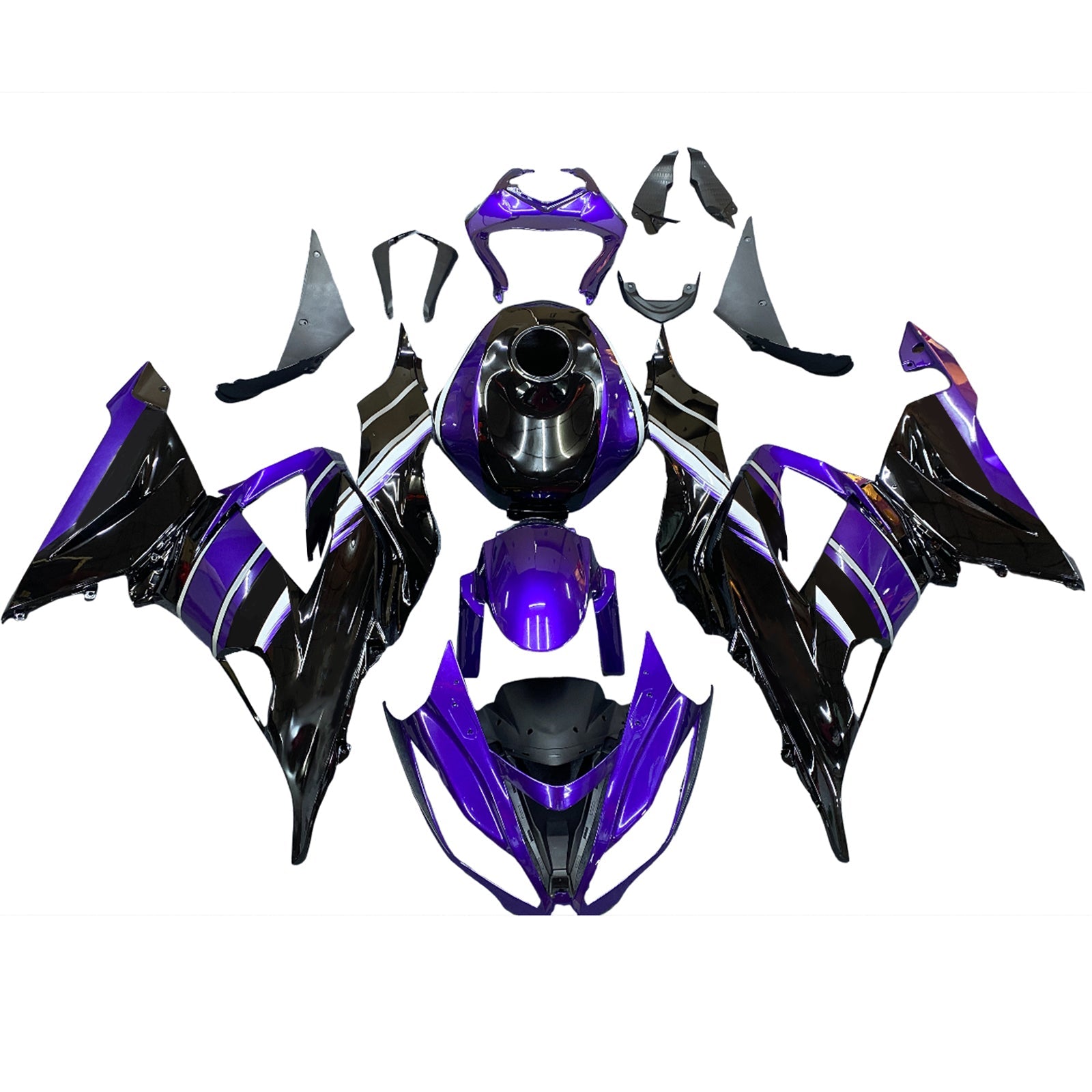 2013-2018 Kawasaki ZX6R 636 Fairing Kit Bodywork Plastic ABS