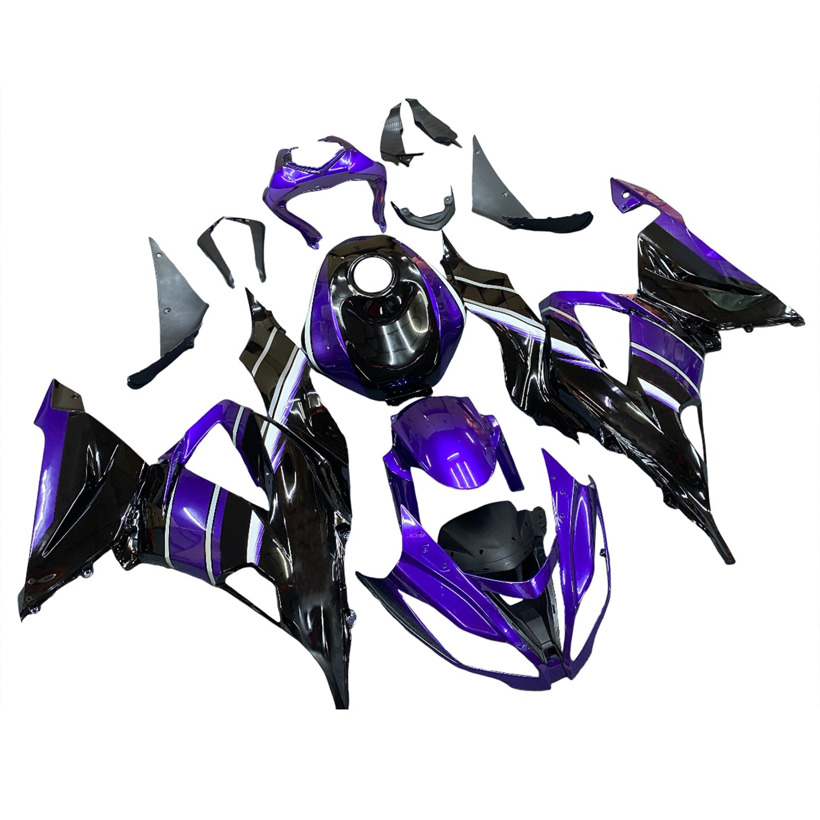 2013-2018 Kawasaki ZX6R 636 Fairing Kit Bodywork Plastic ABS