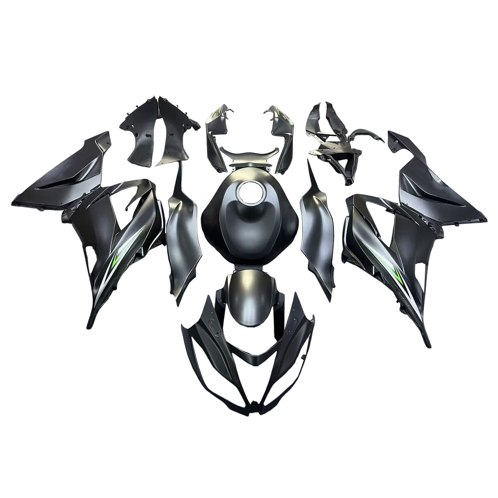 2013-2018 Kawasaki ZX6R 636 Injection Fairing Kit Bodywork Plastic ABS
