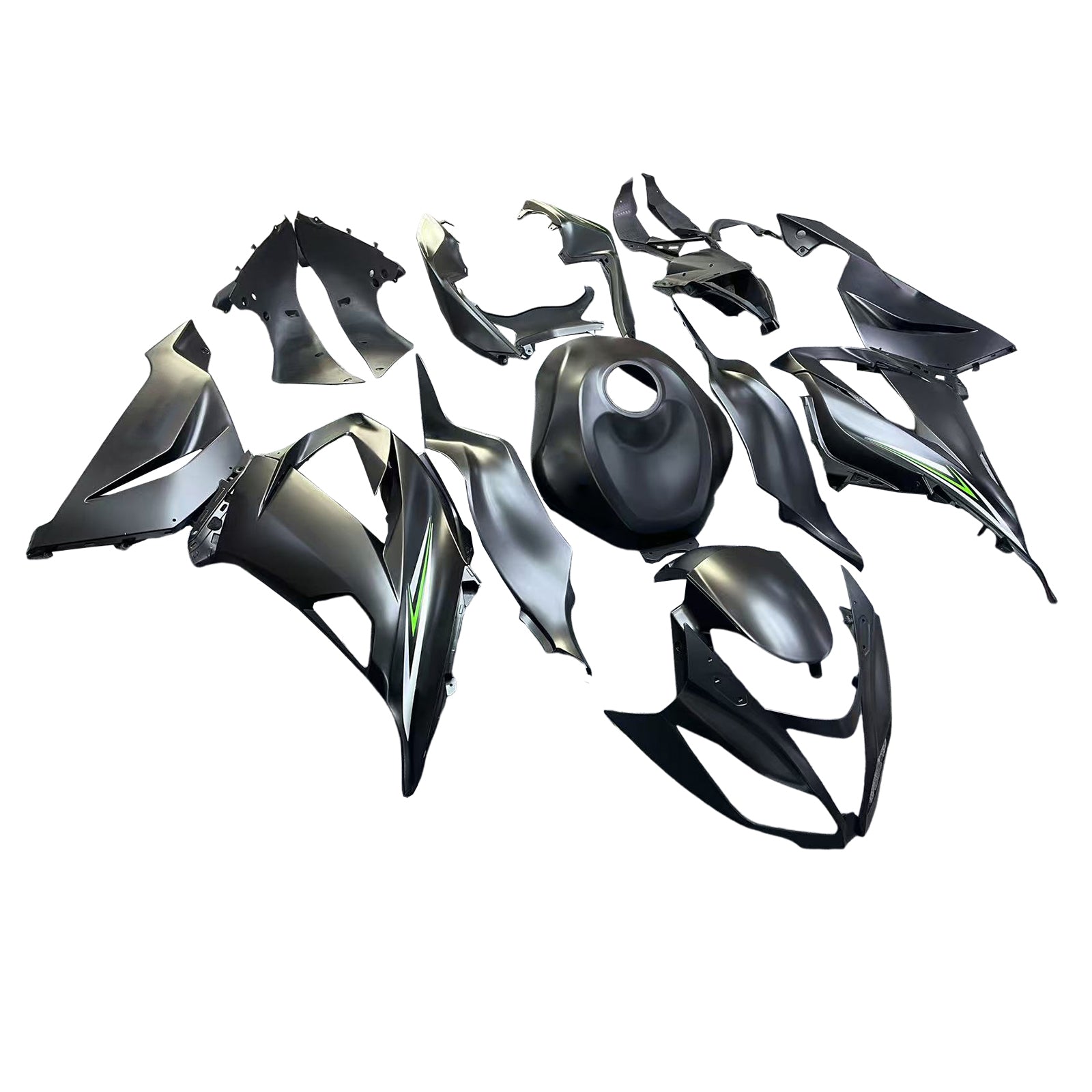 2013-2018 Kawasaki ZX6R 636 Injection Fairing Kit Bodywork Plastic ABS