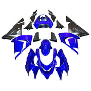2004-2005 Kawasaki ZX 10R Blue Black Racing Fairings Generic