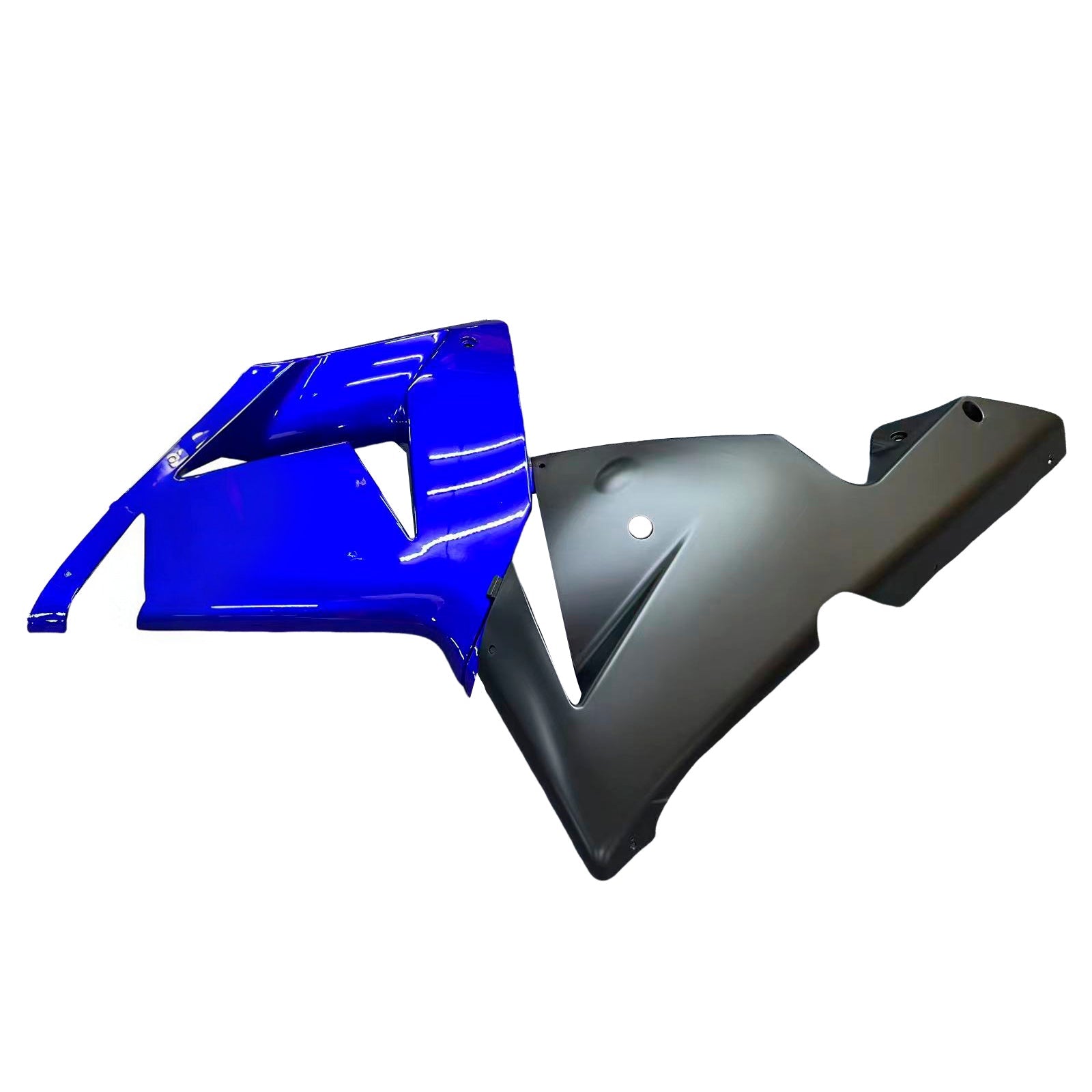 2004-2005 Kawasaki ZX 10R Blue Black Racing Fairings Generic