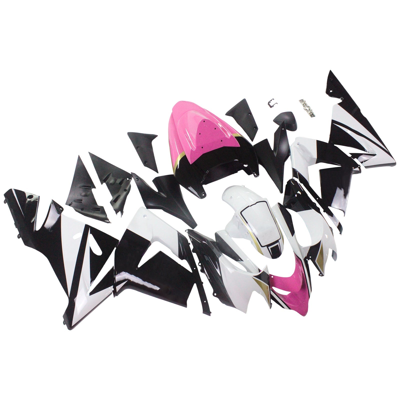 2004-2005 Kawasaki ZX10R Amotopart Injection Fairing Kit Bodywork Plastic ABS #110