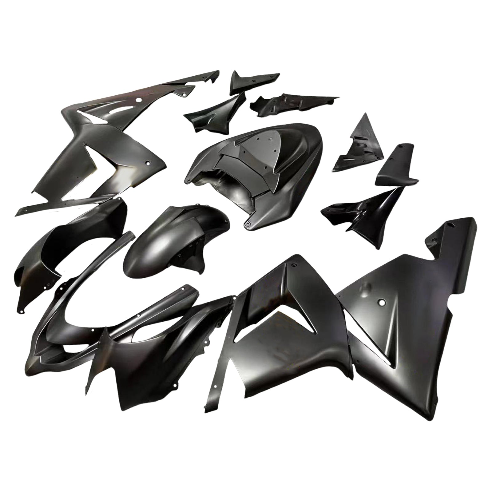 2004-2005 Kawasaki ZX10R Amotopart Injection Fairing Kit Bodywork Plastic ABS #123