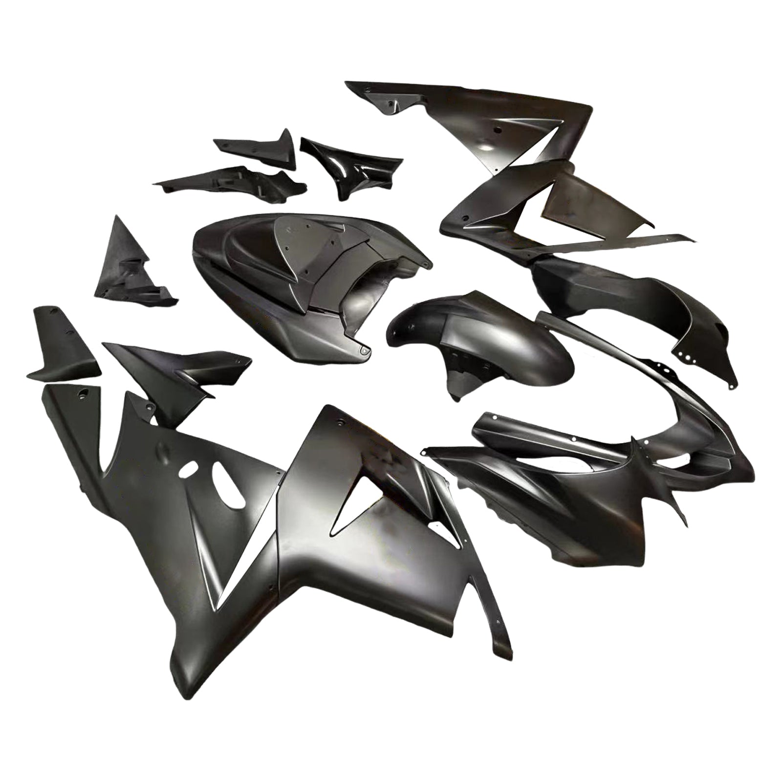 2004-2005 Kawasaki ZX10R Amotopart Injection Fairing Kit Bodywork Plastic ABS #123