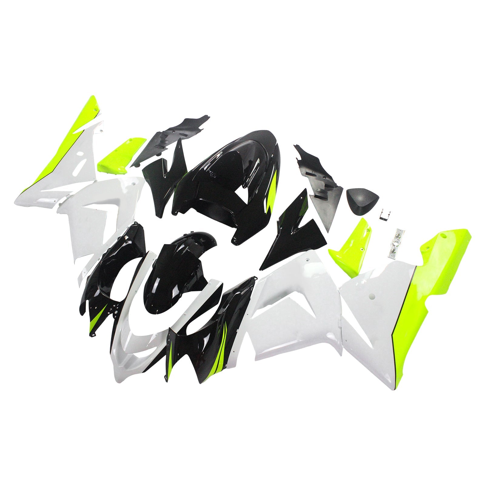 2004-2005 Kawasaki ZX10R Amotopart Injection Fairing Kit Bodywork Plastic ABS #126