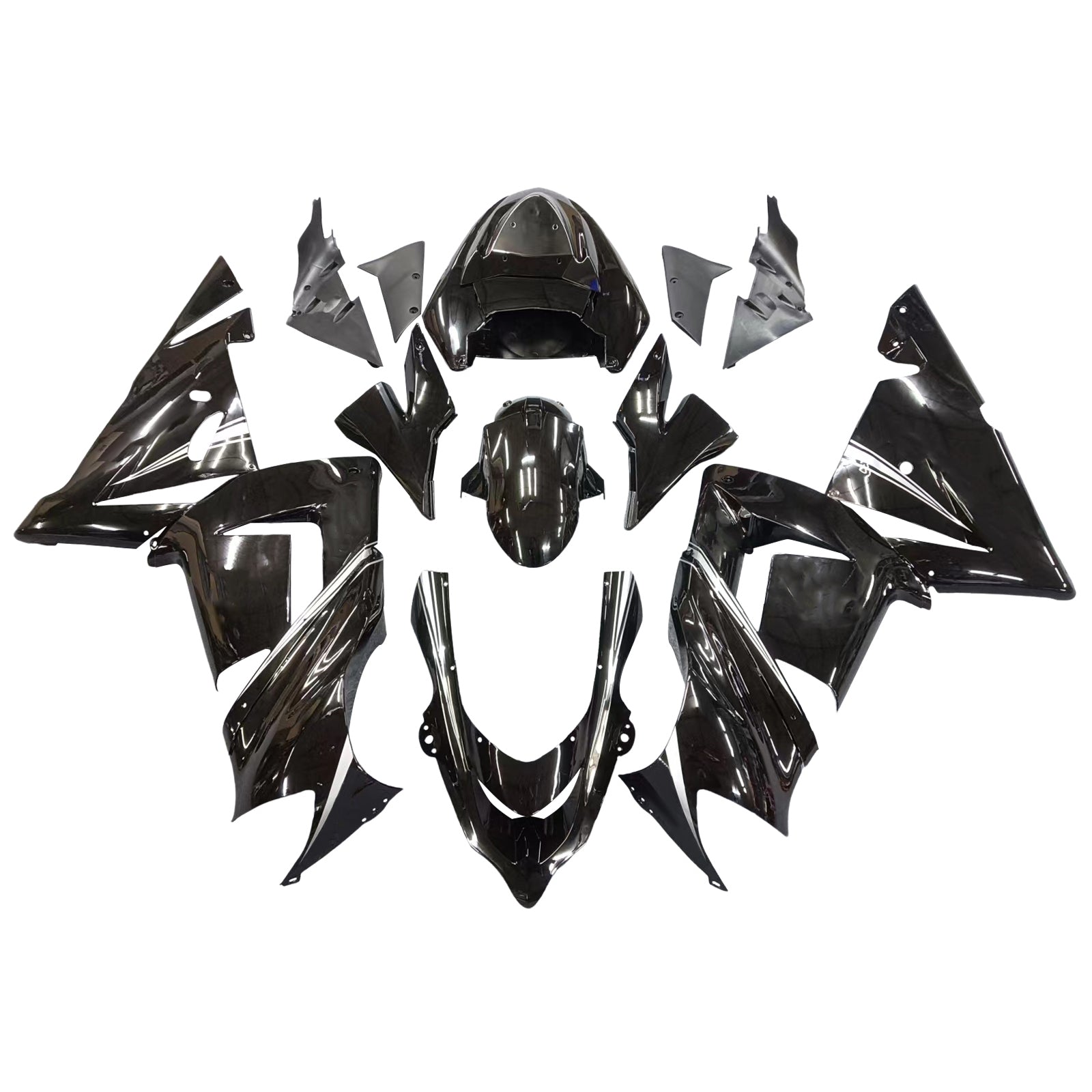 2004-2005 Kawasaki ZX10R Amotopart Injection Fairing Kit Bodywork Plastic ABS #127