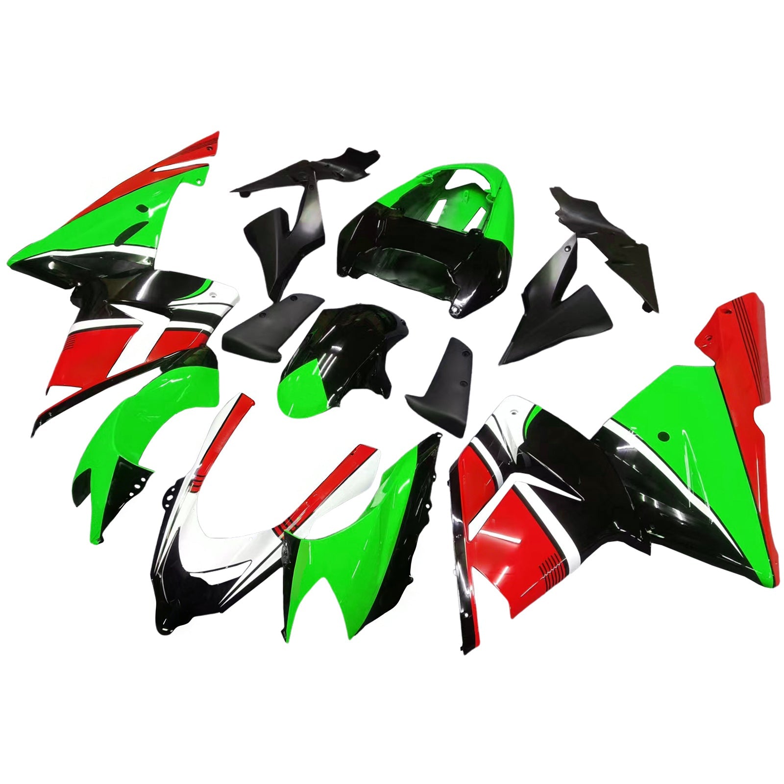 2004-2005 Kawasaki ZX10R Fairing Kit Bodywork Plastic ABS