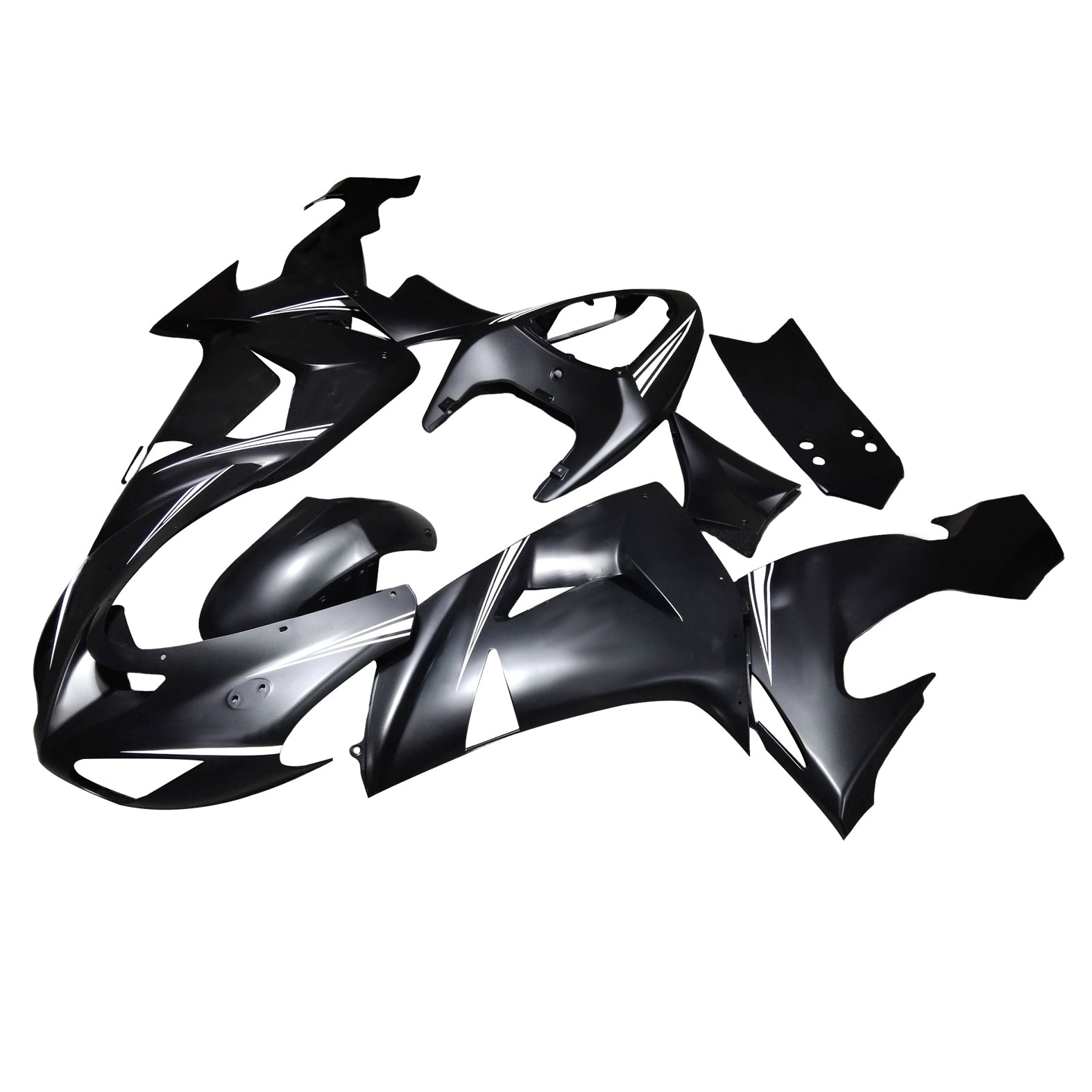 2006-2007 Kawasaki ZX10R Amotopart Injection Fairing Kit Bodywork Plastic ABS #110